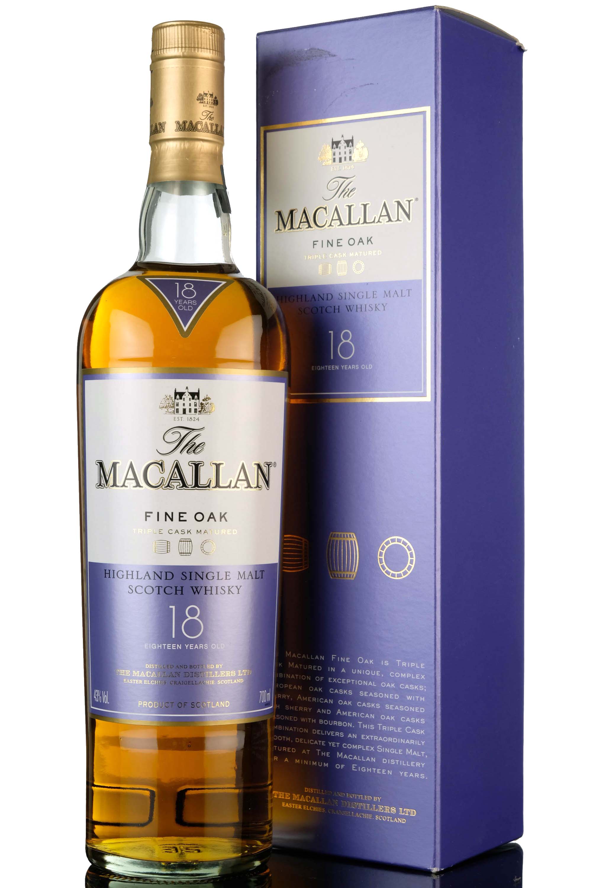 Macallan 18 Year Old - Fine Oak