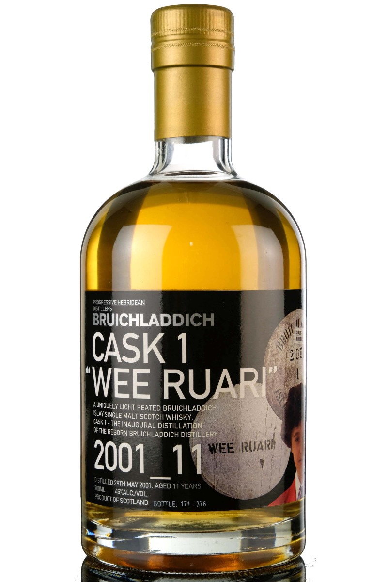 Bruichladdich 2001  11 Year Old  Cask 1  Wee Ruari