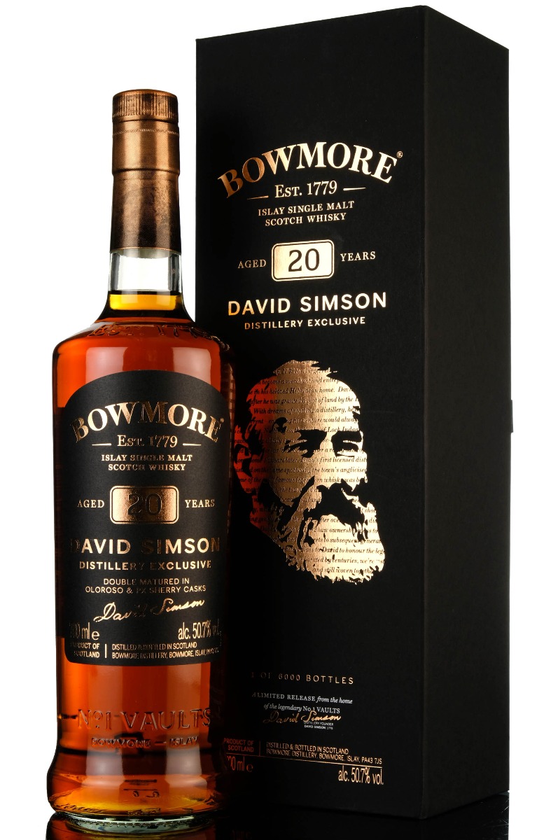 Bowmore 20 Year Old - David Simson - Distillery Exclusive