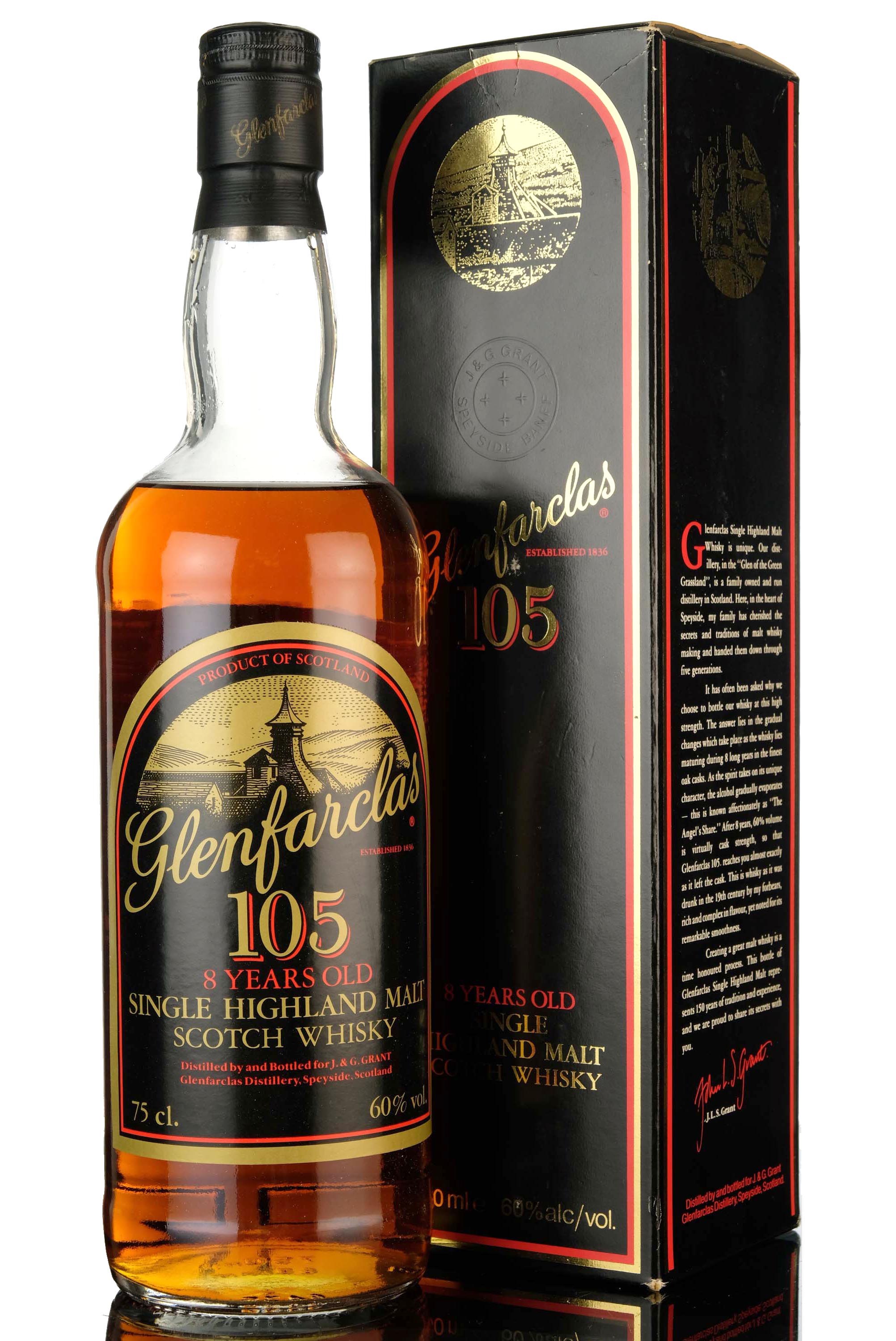 Glenfarclas 8 Year Old - 105 - 1980s