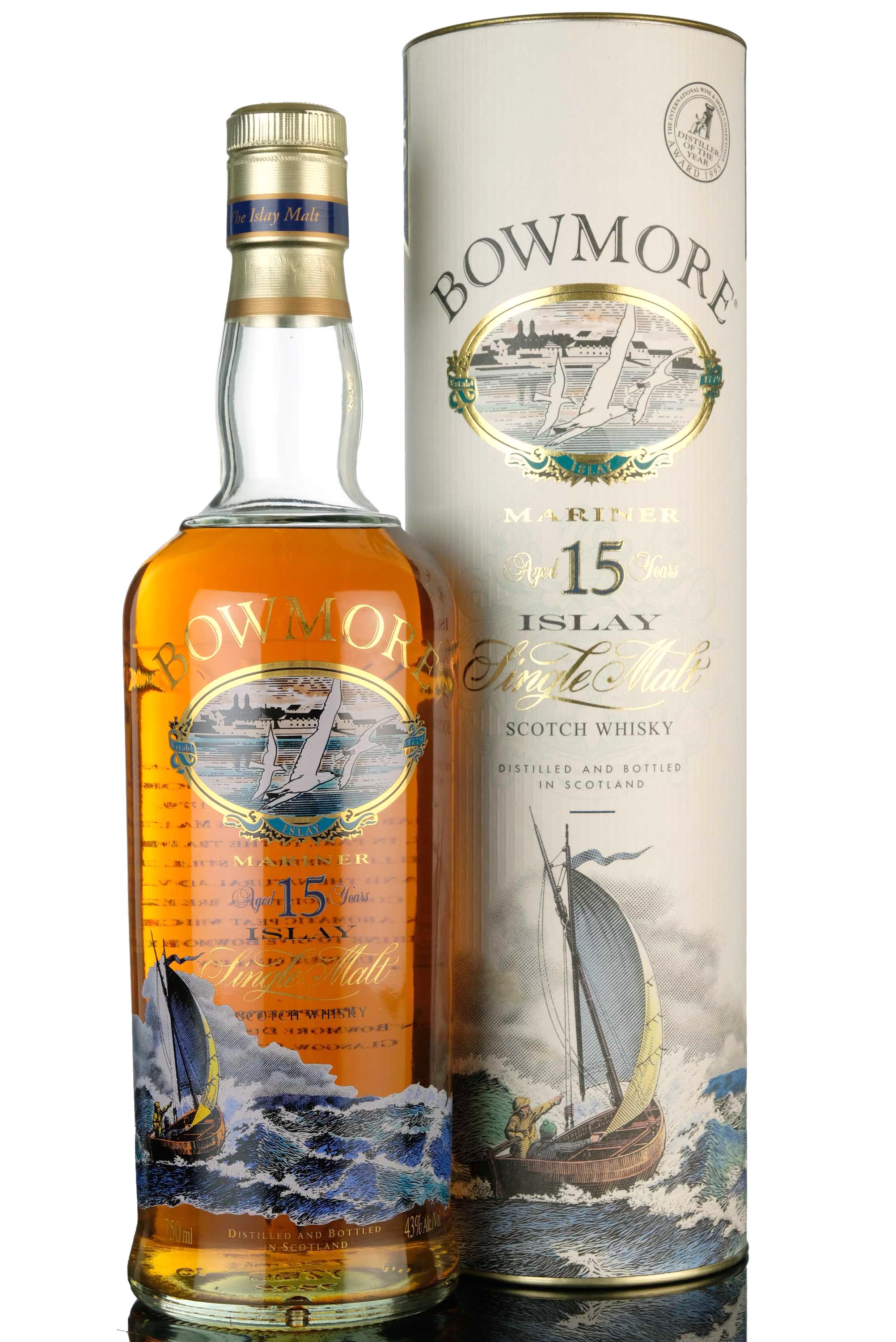 Bowmore 15 Year Old - Mariner - 1990s