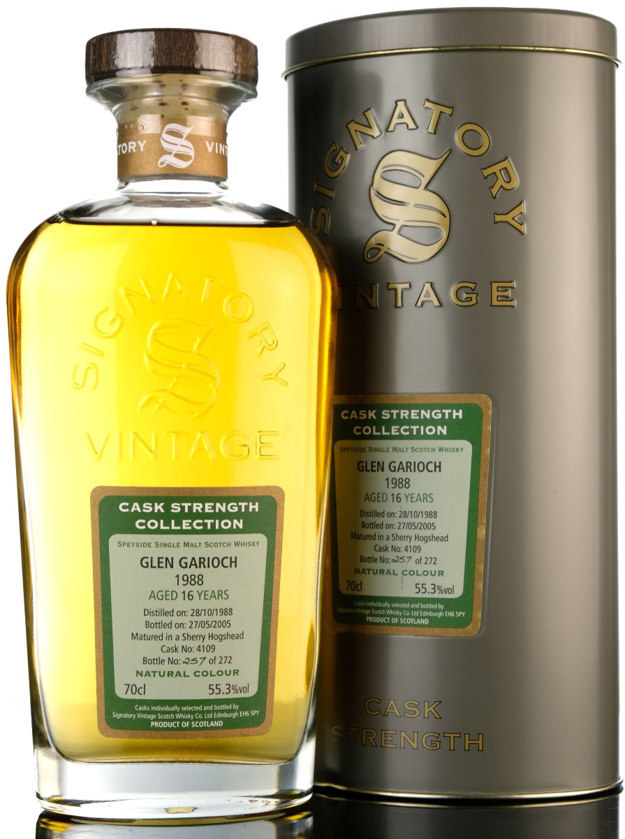 Glen Garioch 1988-2005 - 16 Year Old - Signatory Vintage - Single Cask 4109