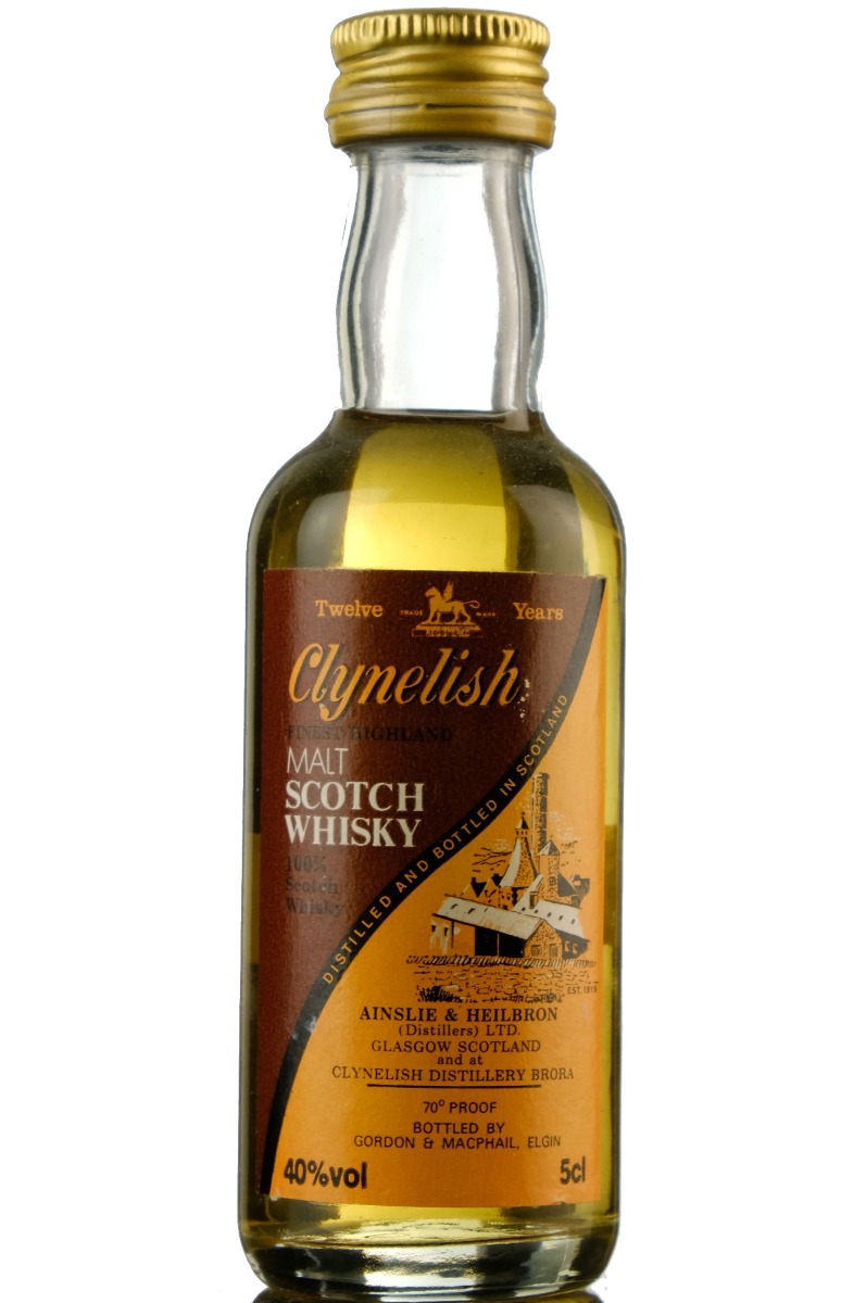 Clynelish 12 Year Old - Gordon & MacPhail - Miniature