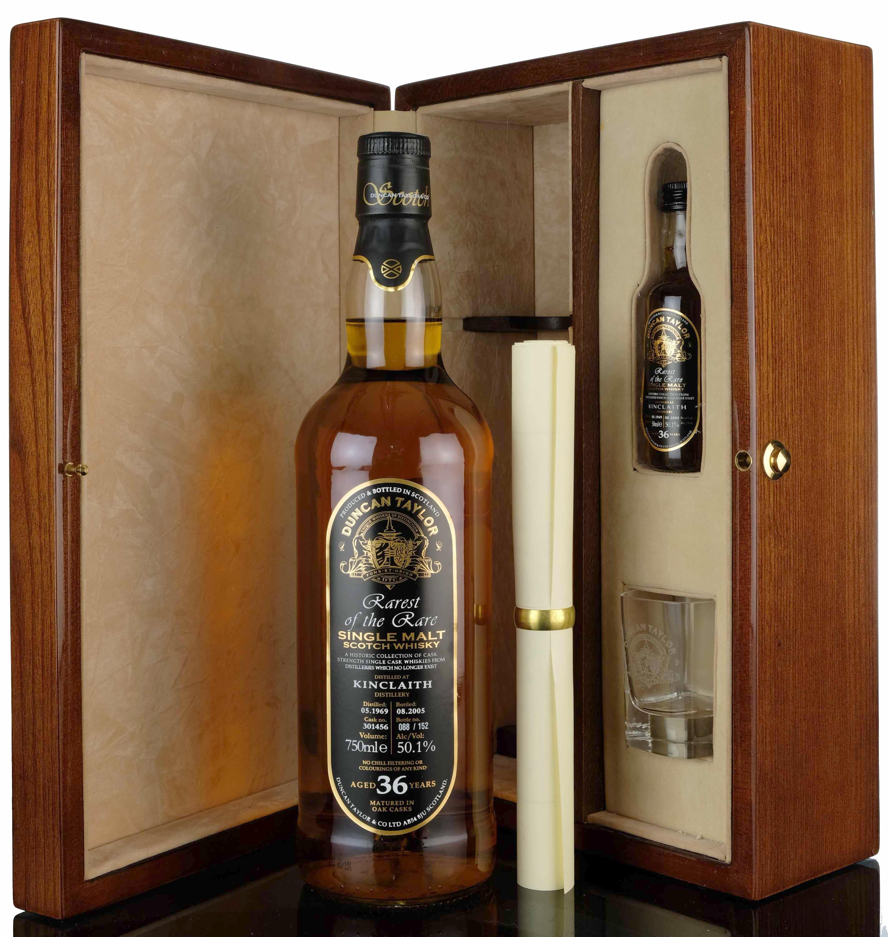 Kinclaith 19692005 36 Year Old Duncan Taylor Presentation Set