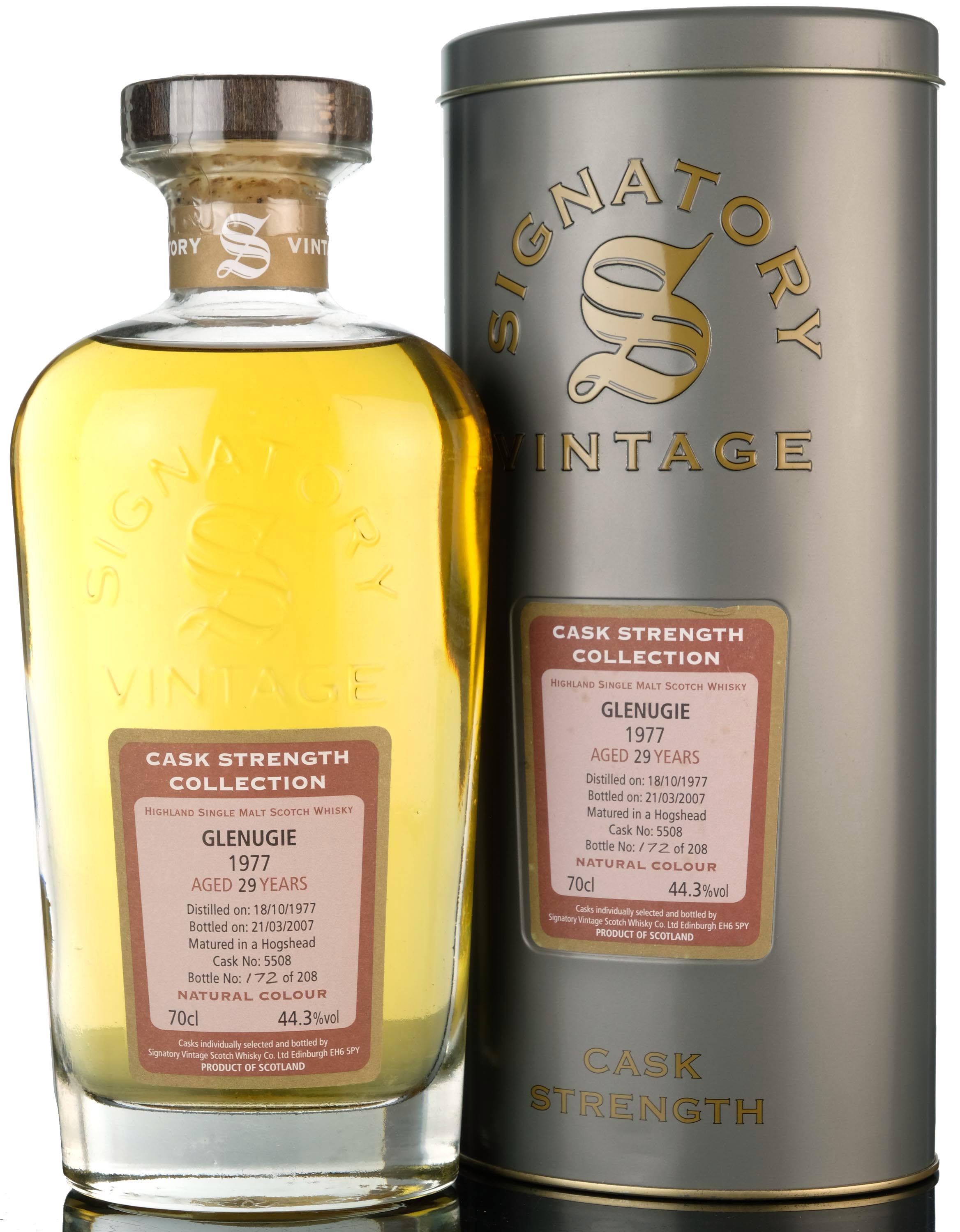 Glenugie 1977 - 2007 29 Signatory Vintage Single Cask 5508