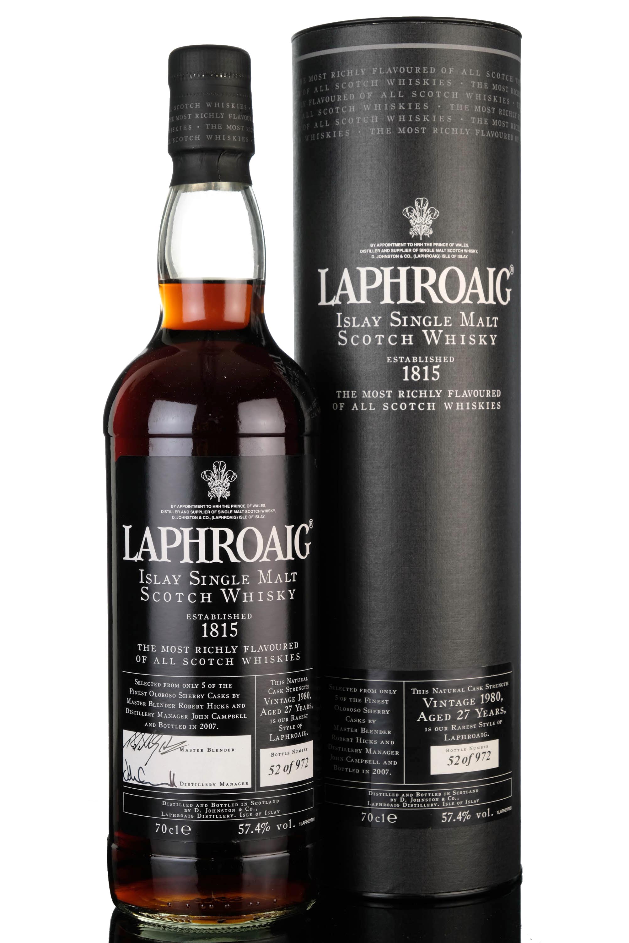 Laphroaig 1980-2007 - 27 Year Old