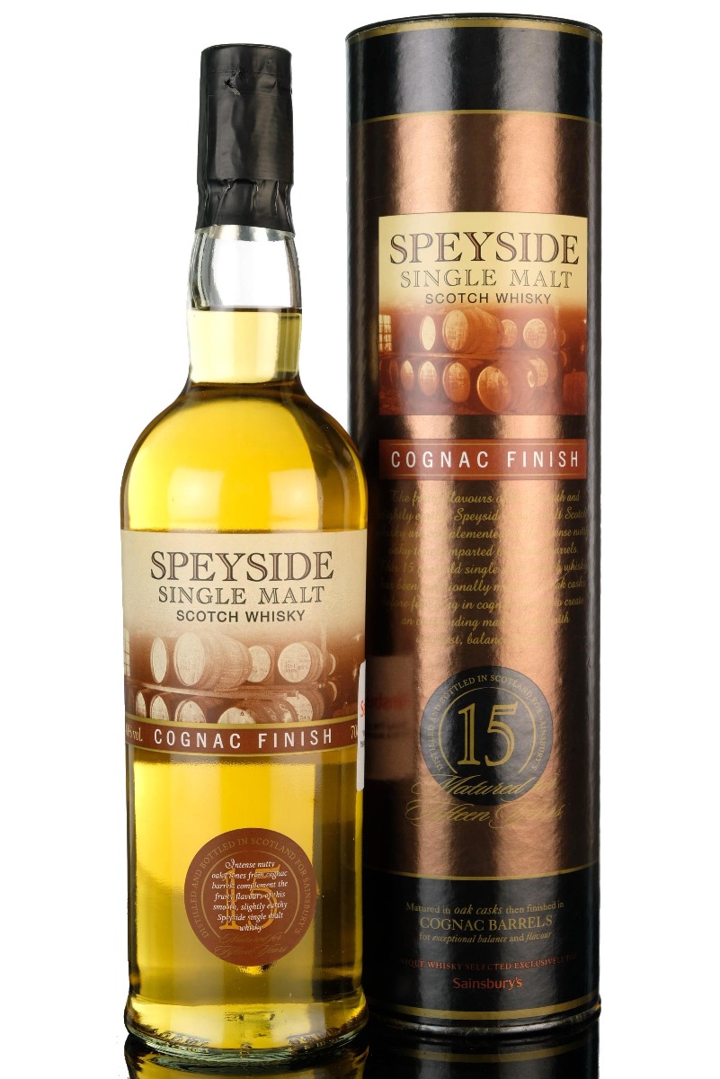 Speyside 15 Year Old - Cognac Finish