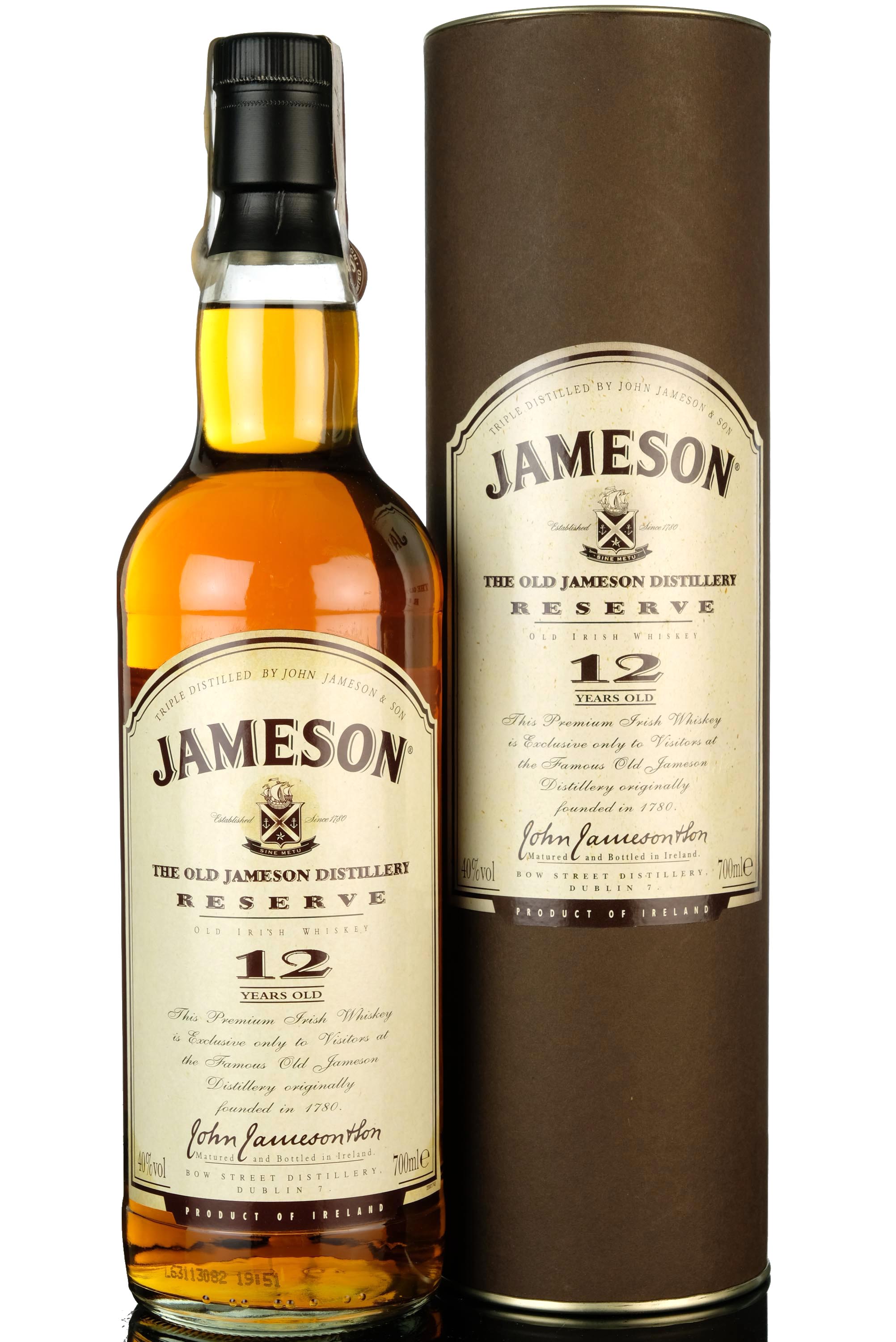 Jameson 12 Year Old - Reserve