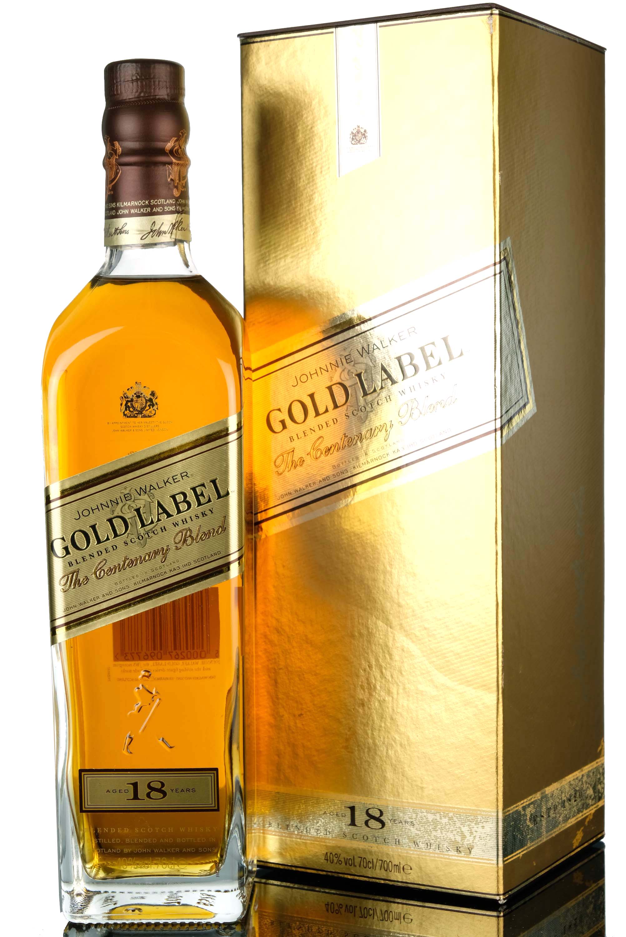 Johnnie Walker 18 Year Old - Gold Label - The Centenary Blend