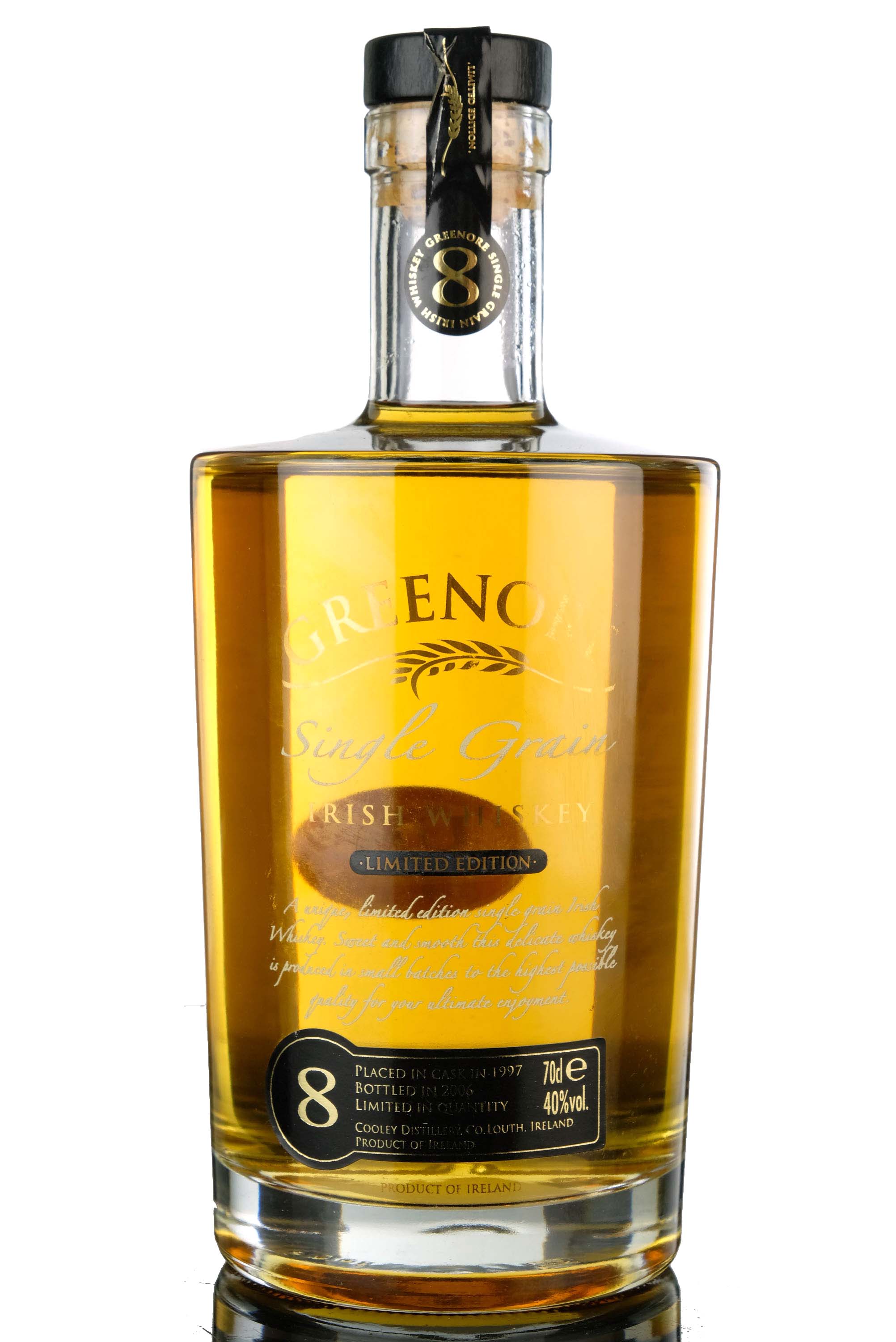 Greenore 1997-2006 - 8 Year Old - Irish Whiskey