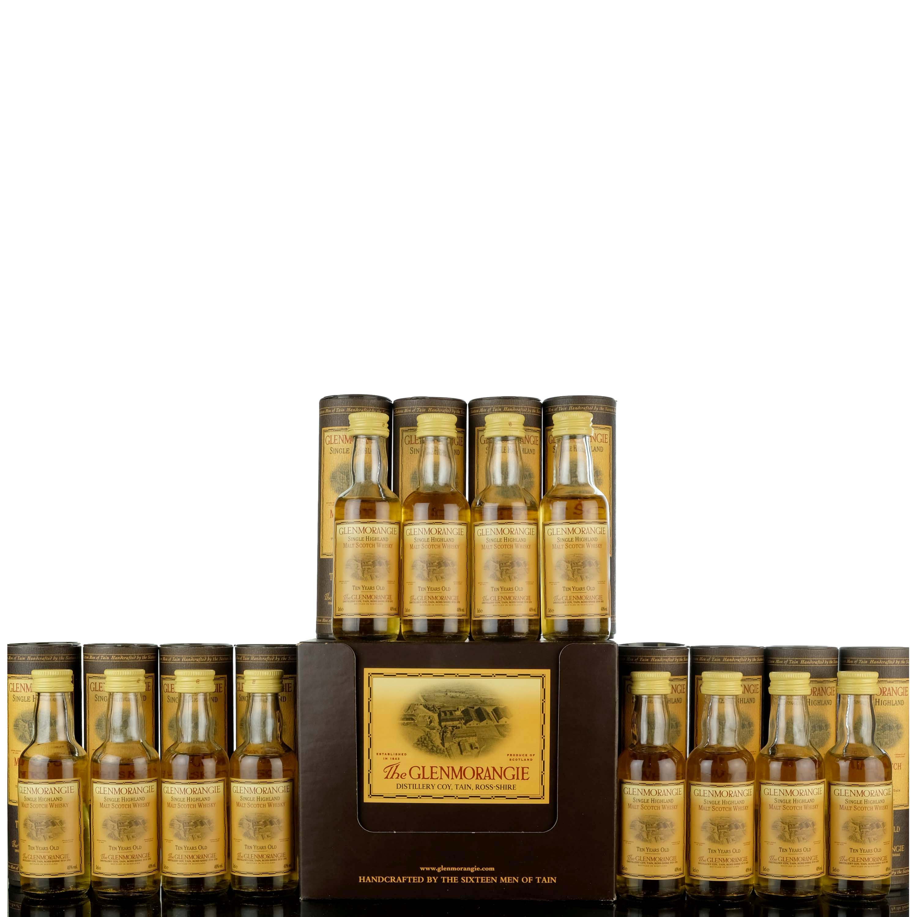 12 x Glenmorangie 10 Year Old Miniatures