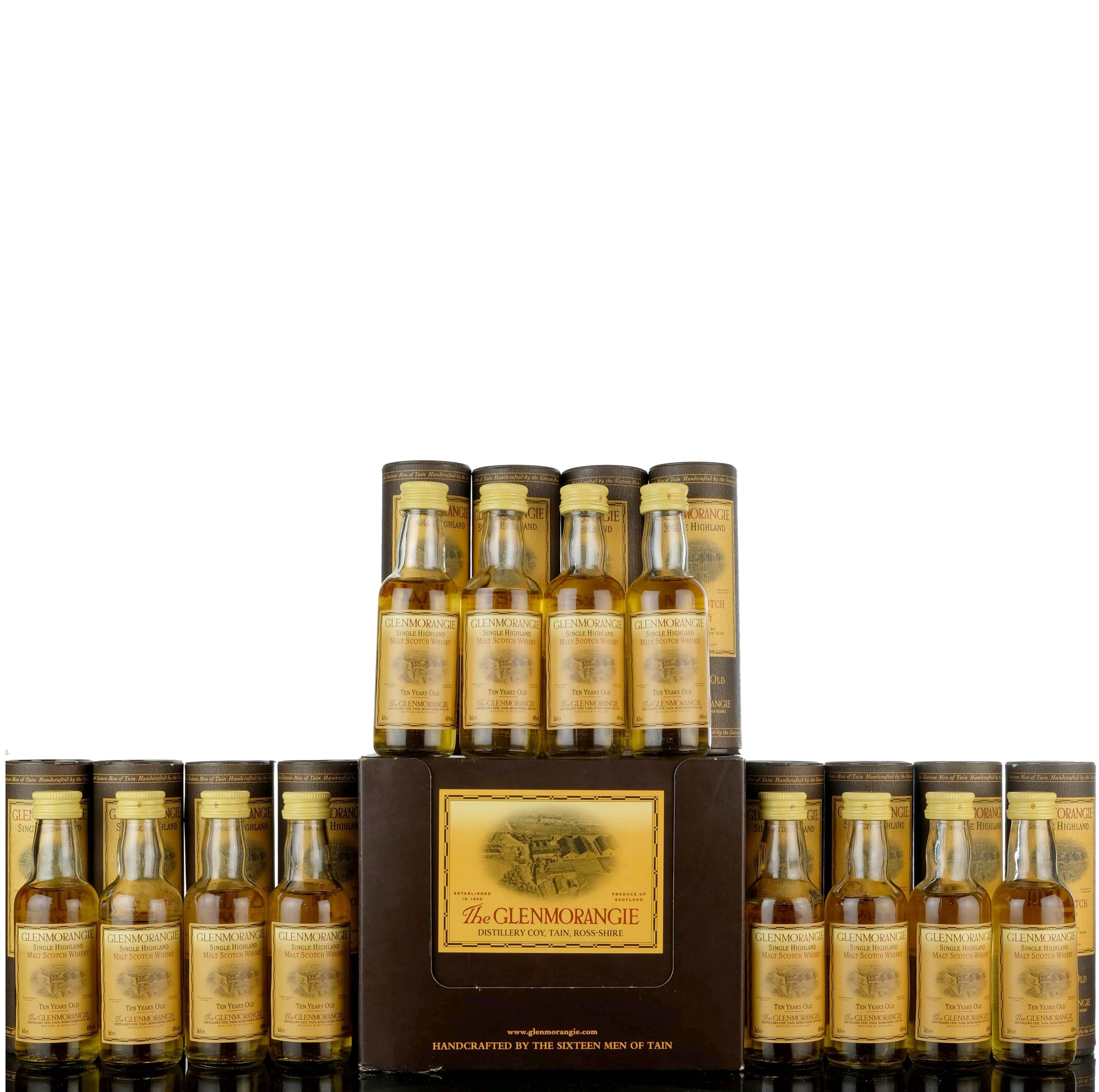 12 x Glenmorangie 10 Year Old Miniatures