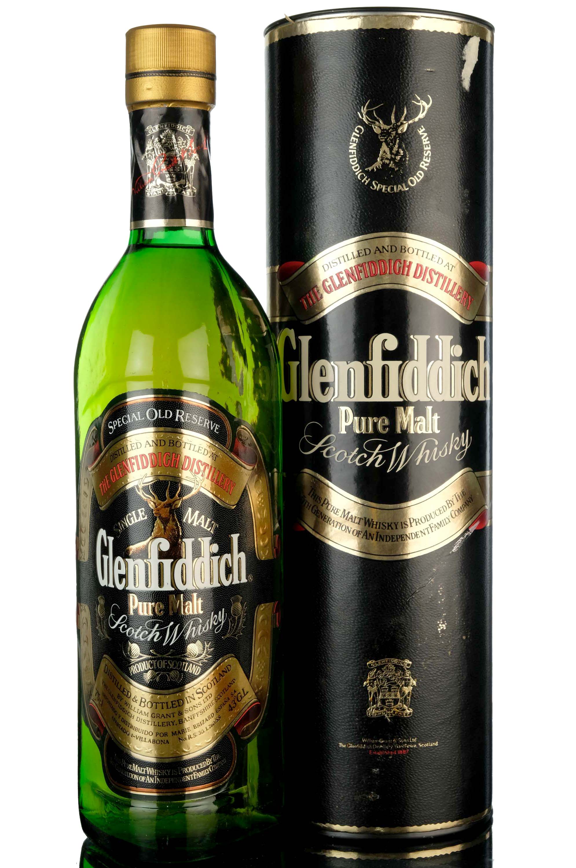 Glenfiddich Pure Malt - 1980s