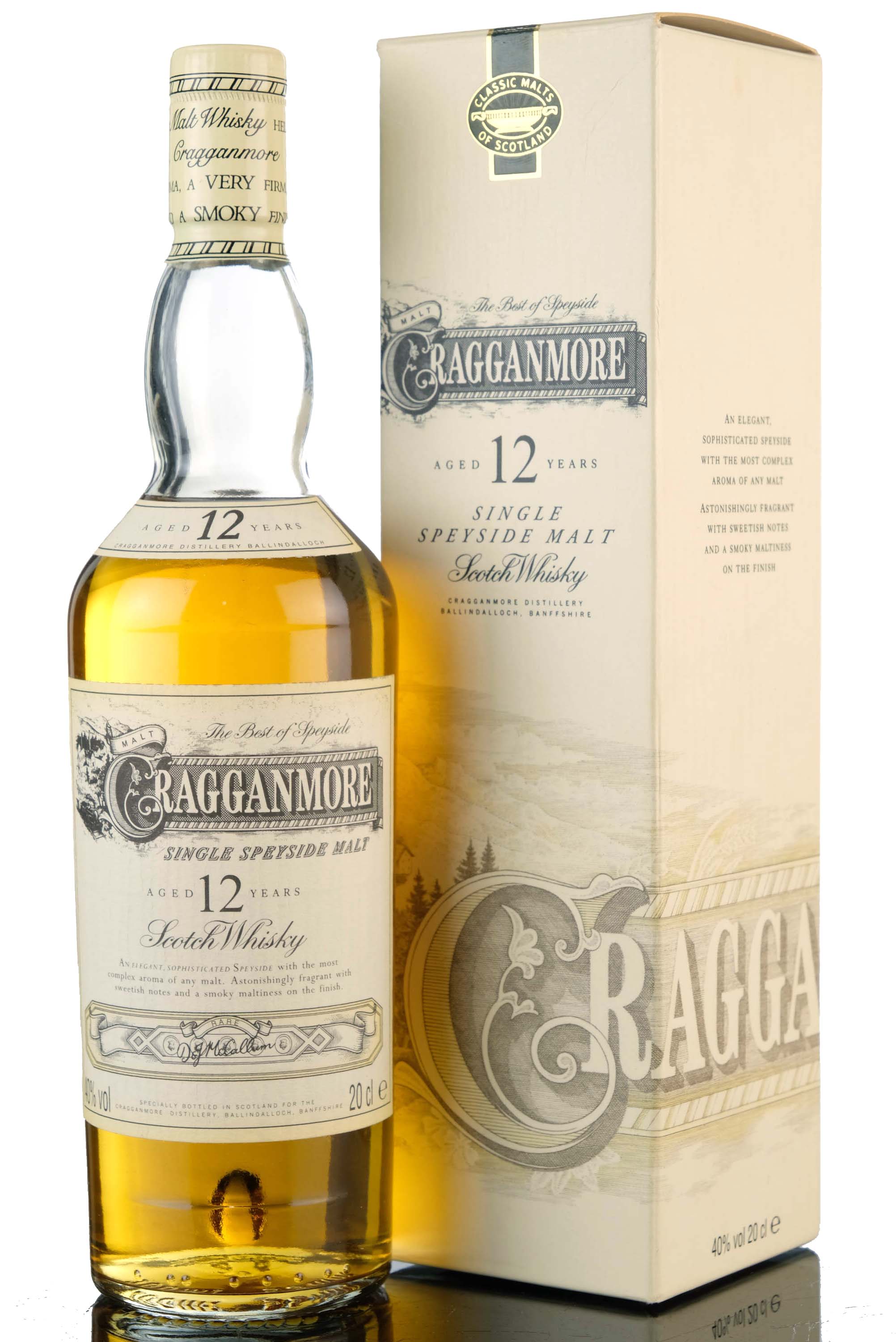 Cragganmore 12 Year Old - 20cl