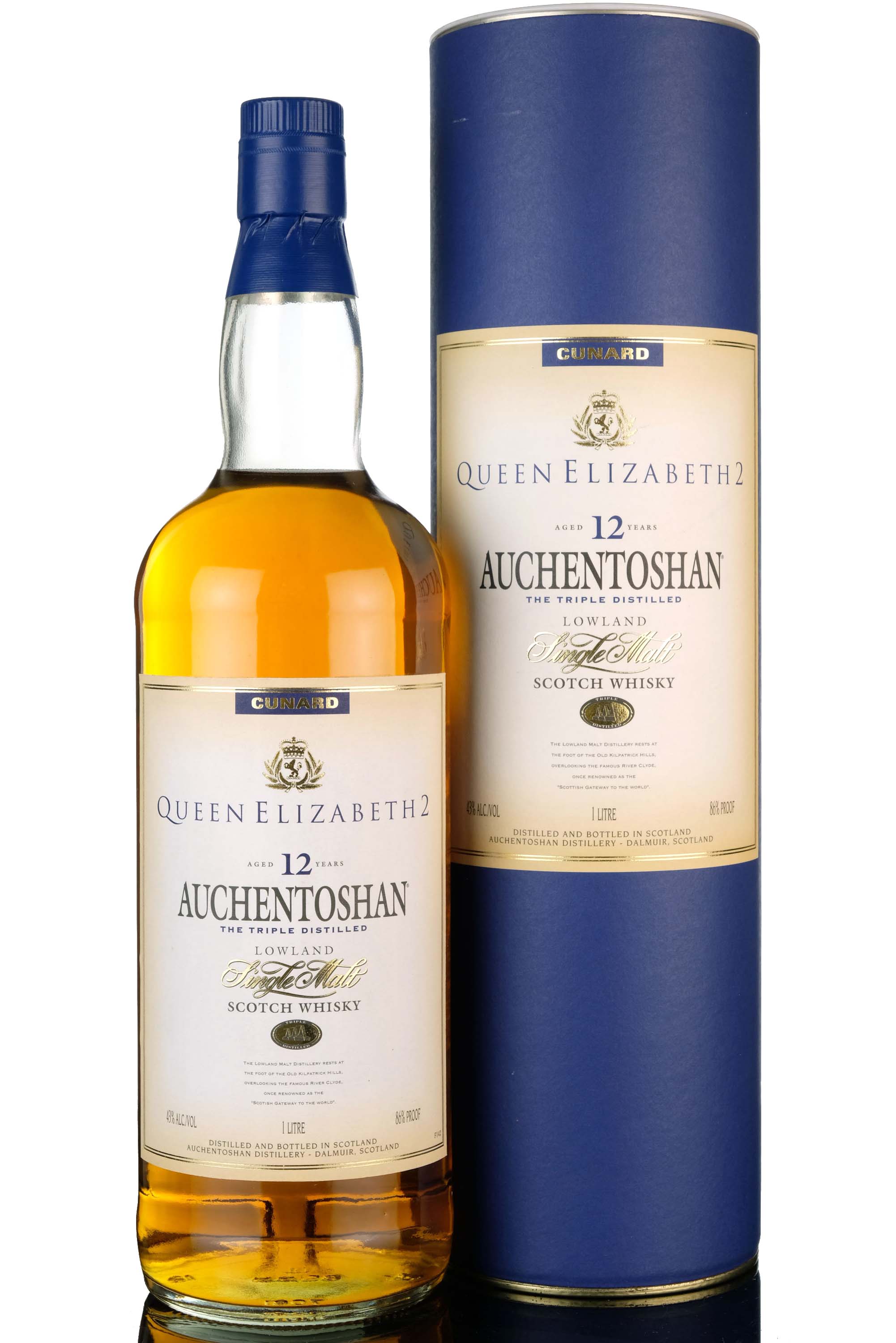 Auchentoshan 12 Year Old - QE2