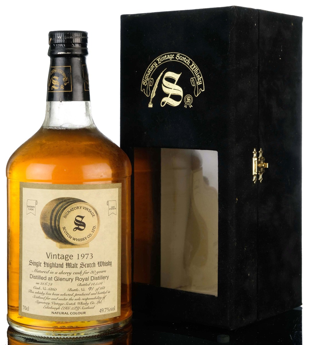 Glenury Royal 1973 - 2004 30 Signatory Vintage