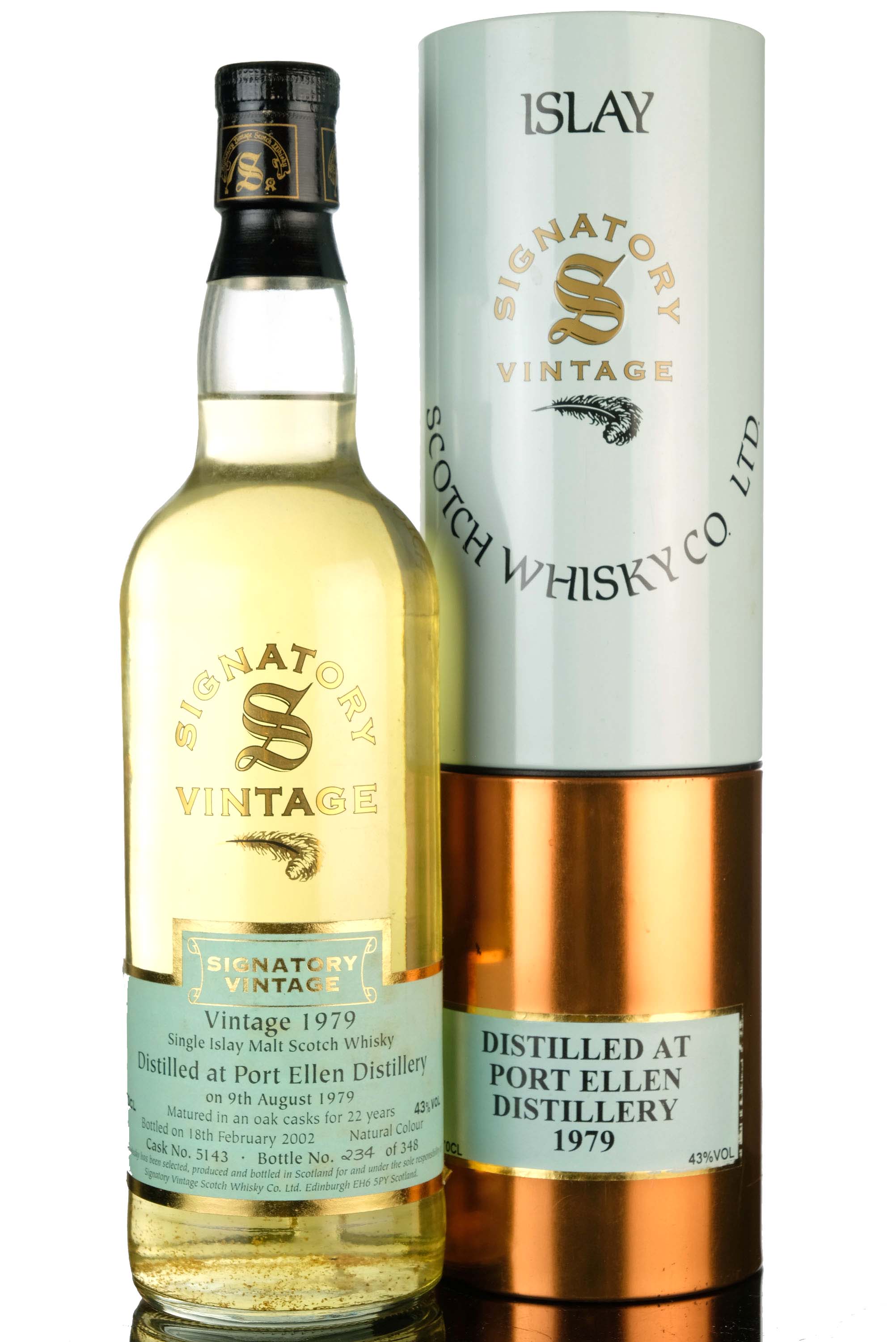 Port Ellen 1979 - 2002 22 Signatory Vintage