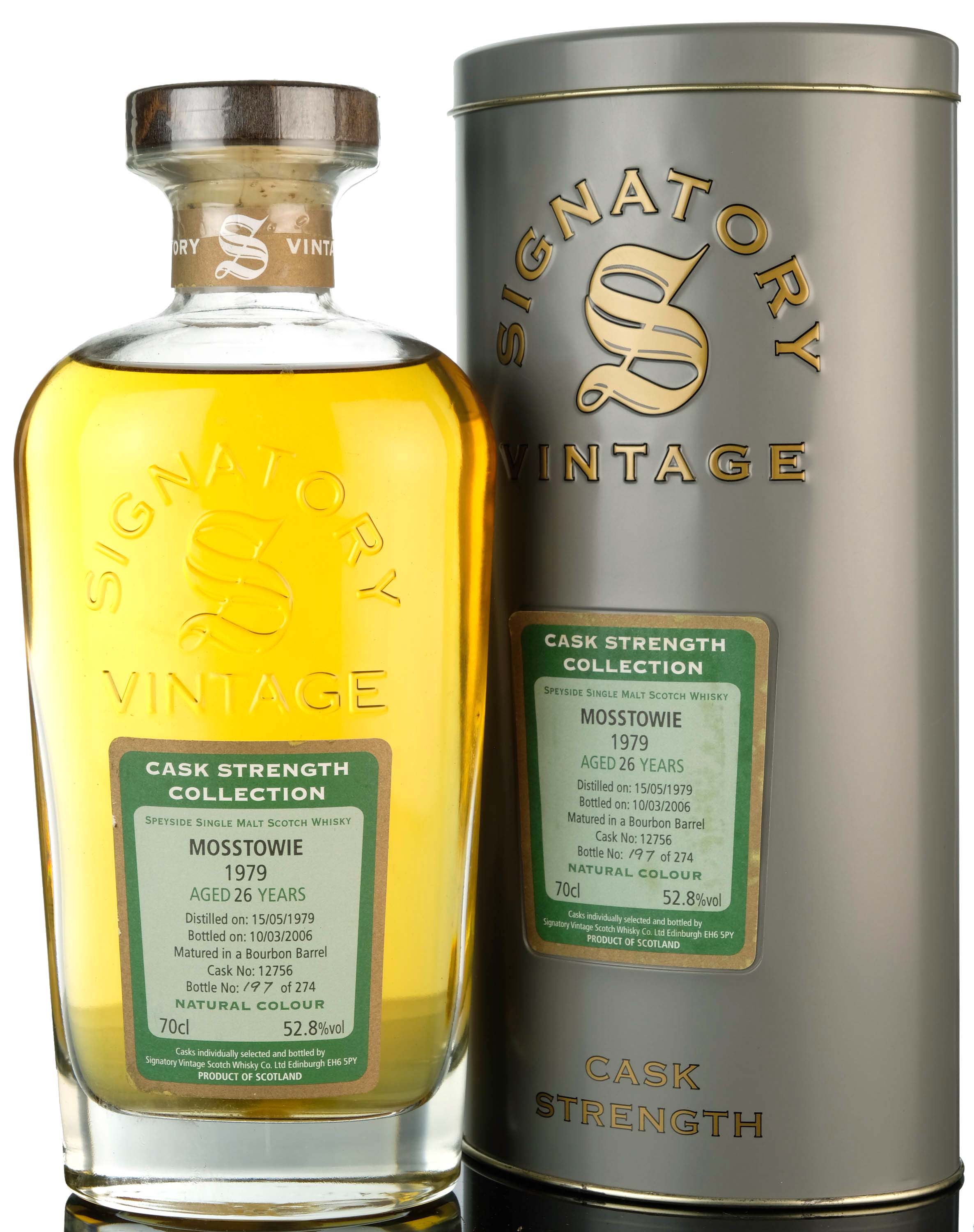 Mosstowie 1979-2006 - 26 Year Old - Signatory Vintage