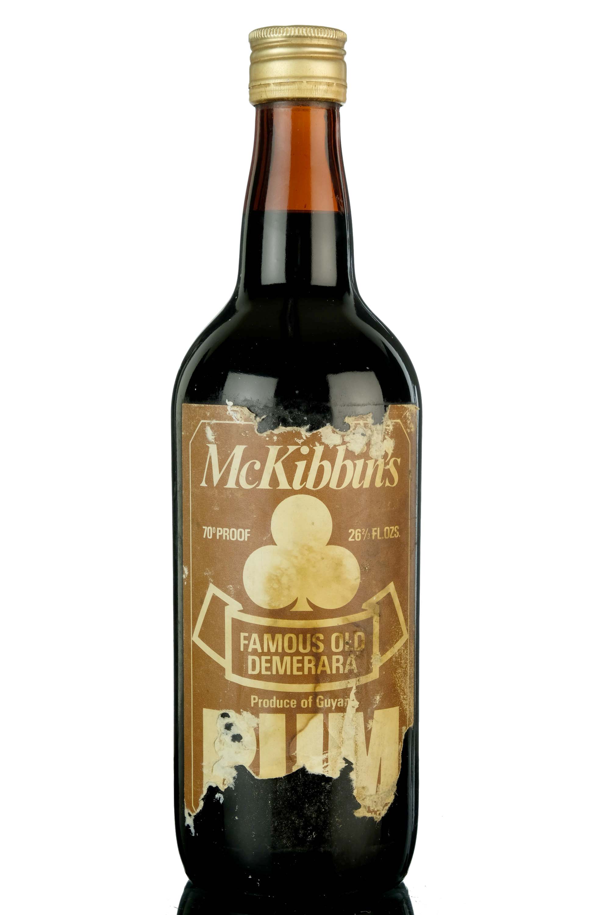 McKibbins Famous Old Demerara Rum - 1970s