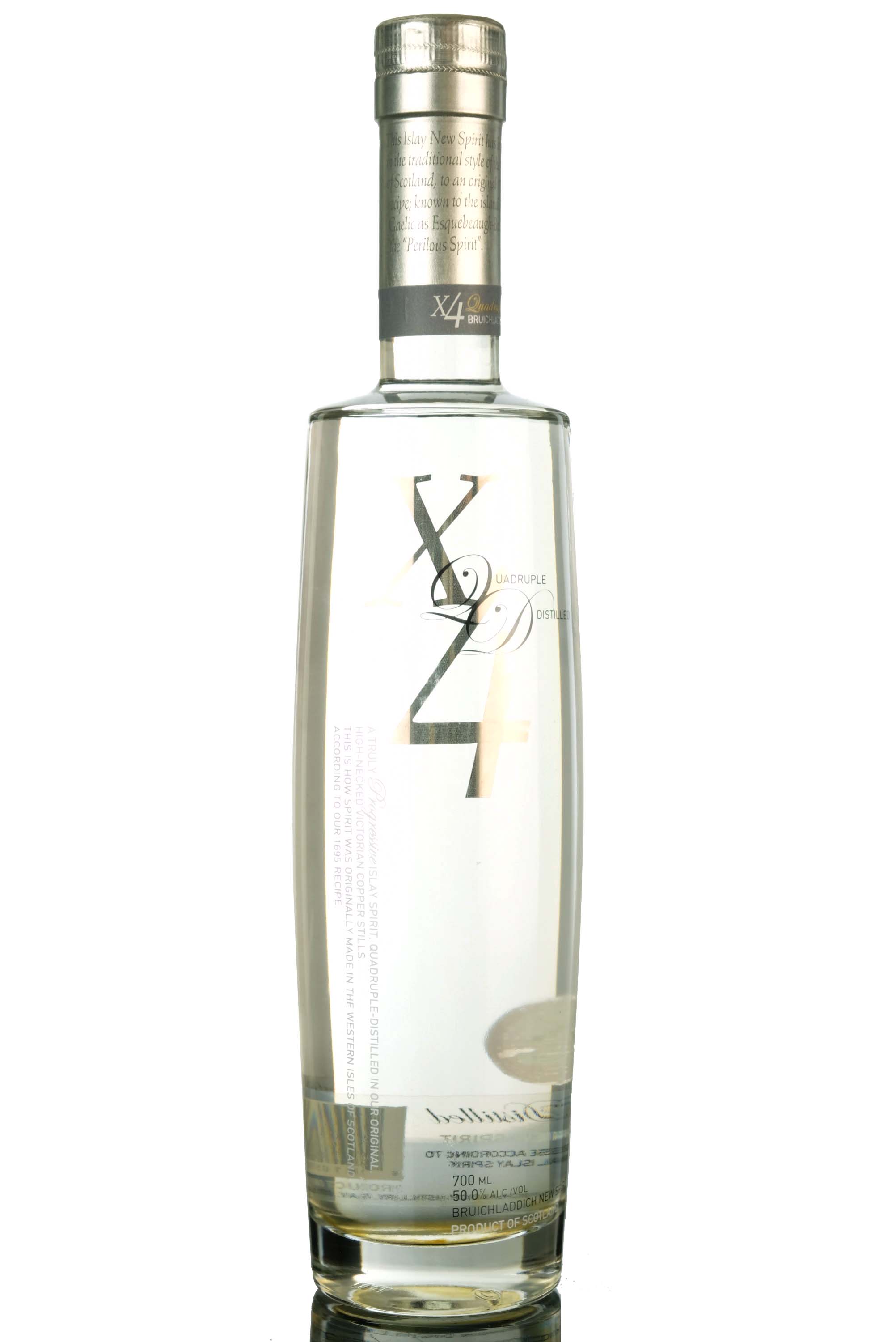 Bruichladdich X4 - Quadruple Distilled Spirit - 2008 Release