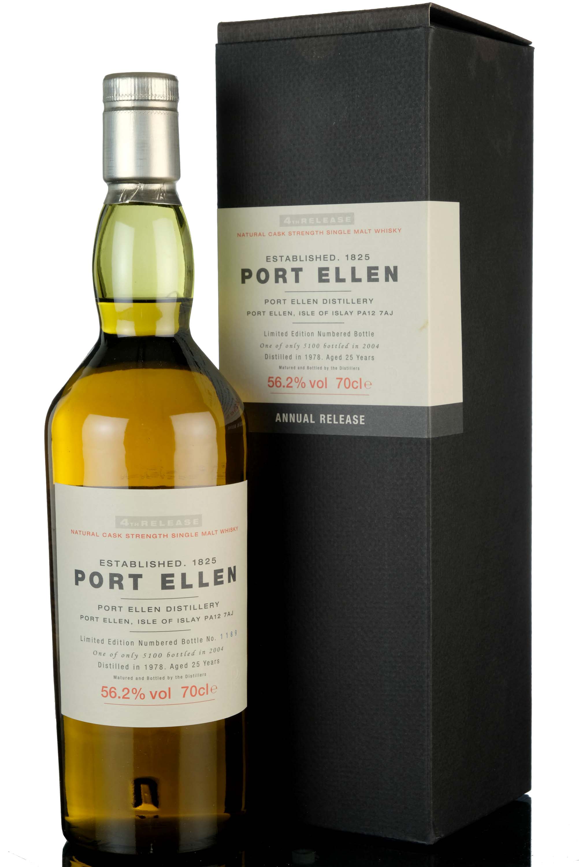 Port Ellen 1978-2004 - 25 Year Old - 4th Release