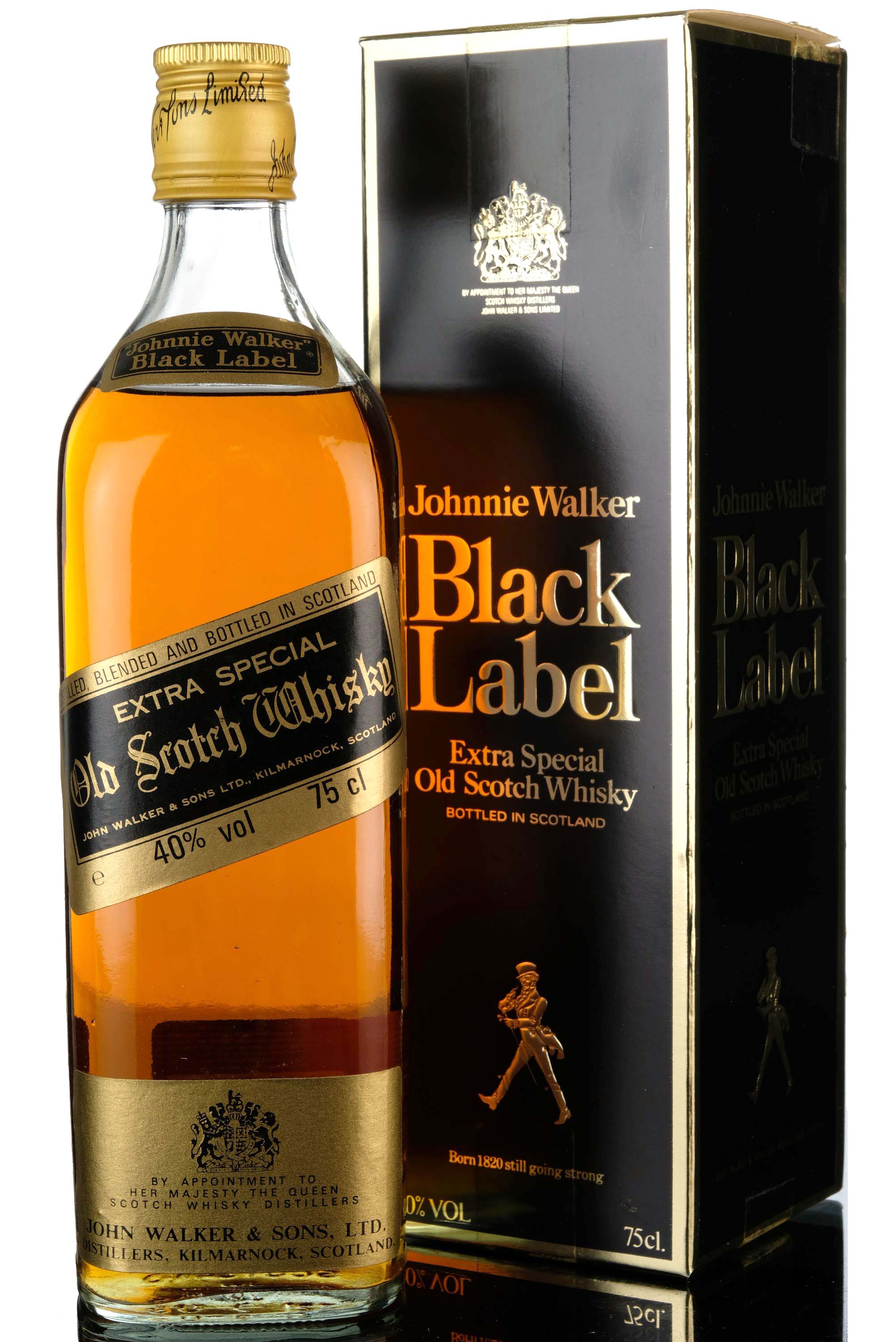 Johnnie Walker Black Label - 1980s