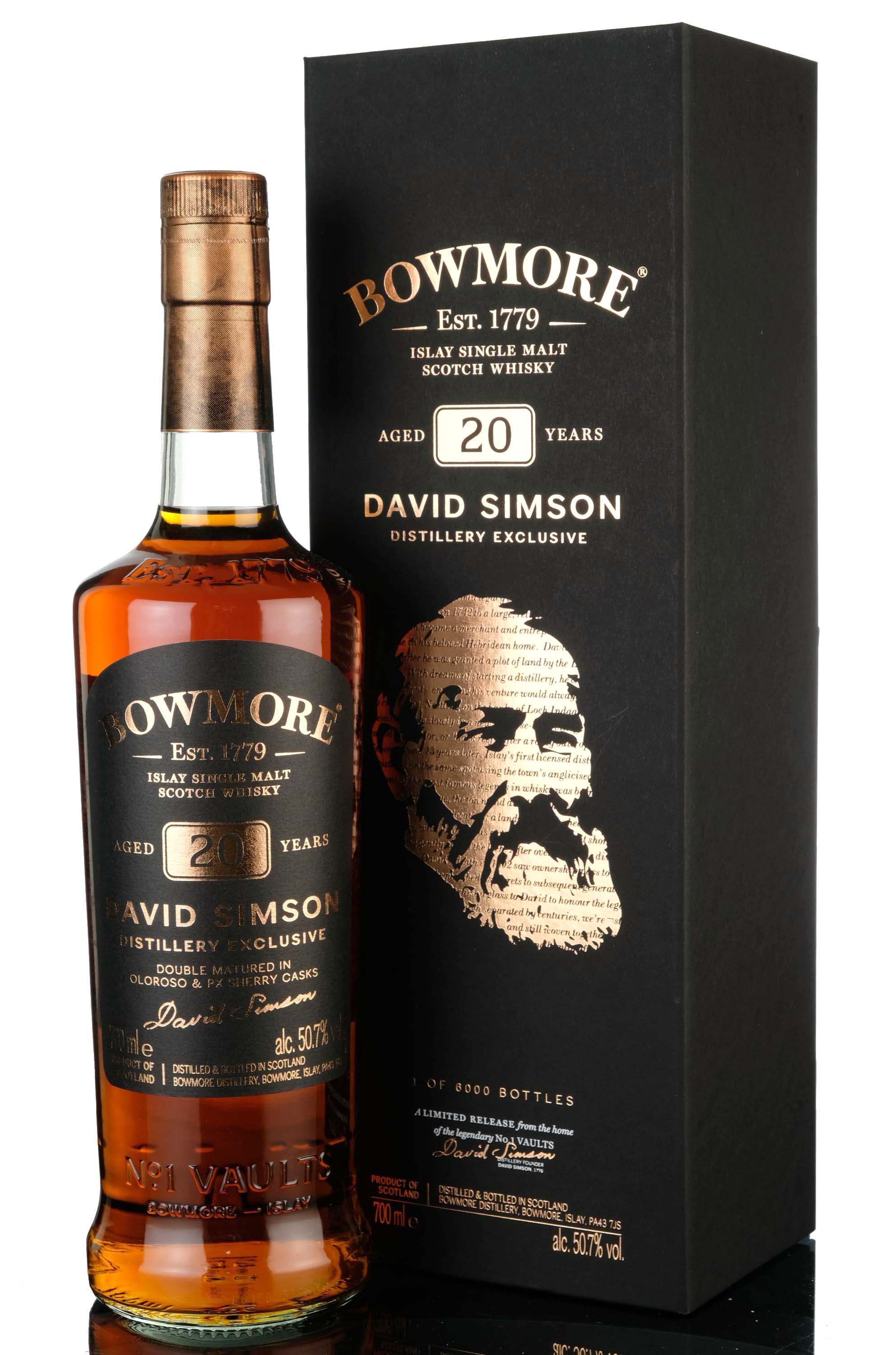 Bowmore 20 Year Old - David Simson - Distillery Exclusive