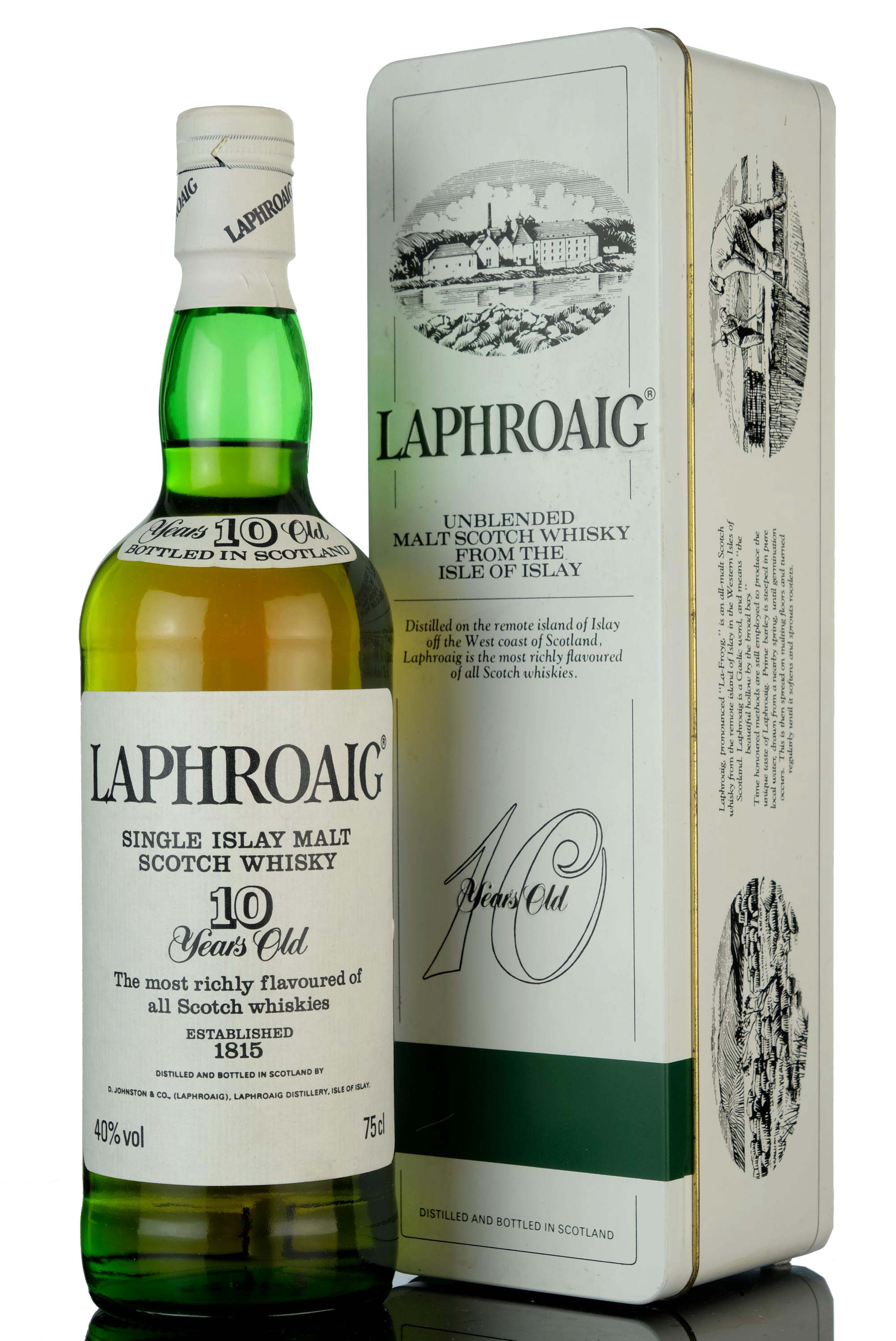 Laphroaig 10 Year Old - Circa 1990