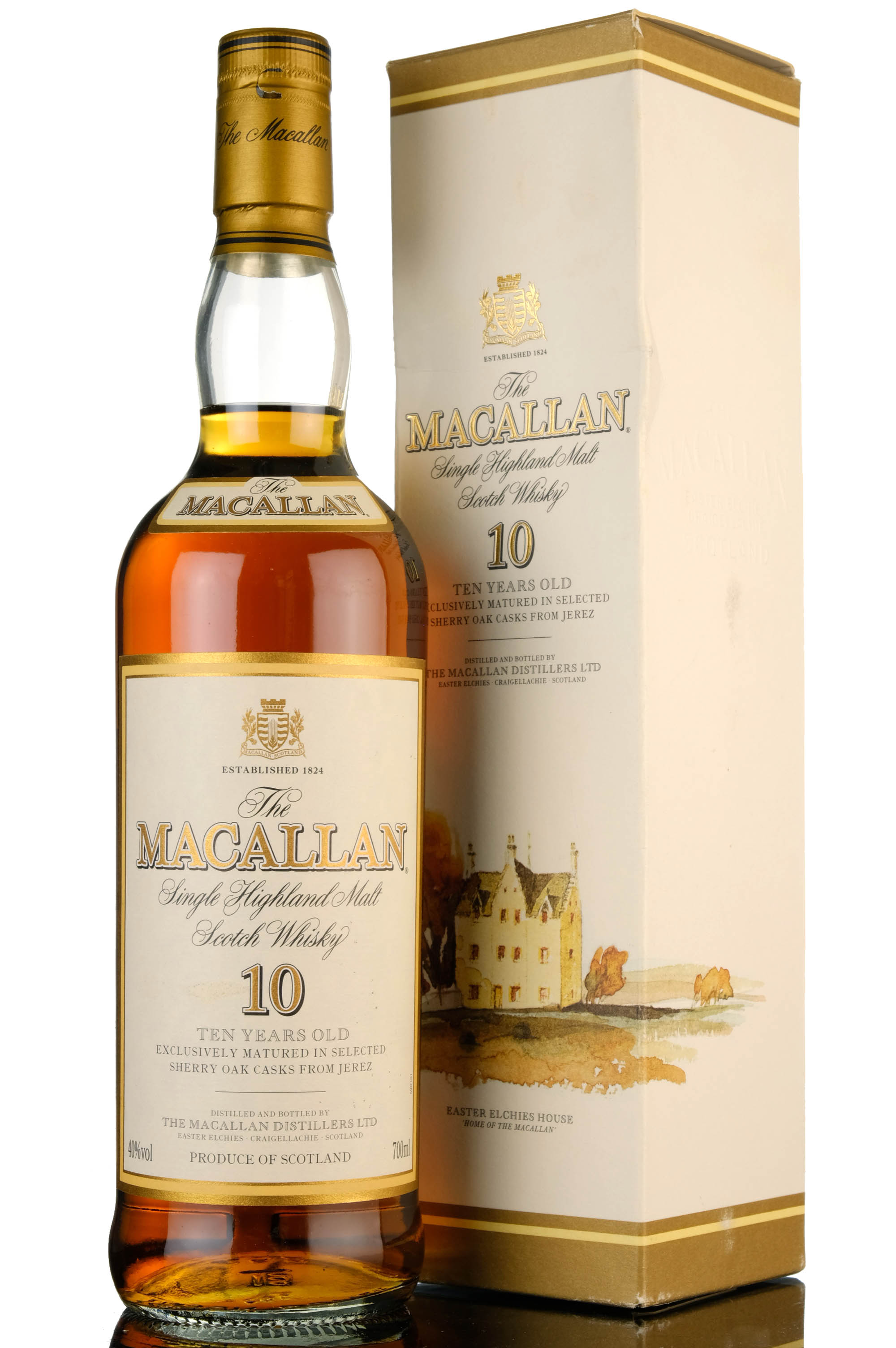 Macallan 10 Year Old - Sherry Casks - Early 2000s