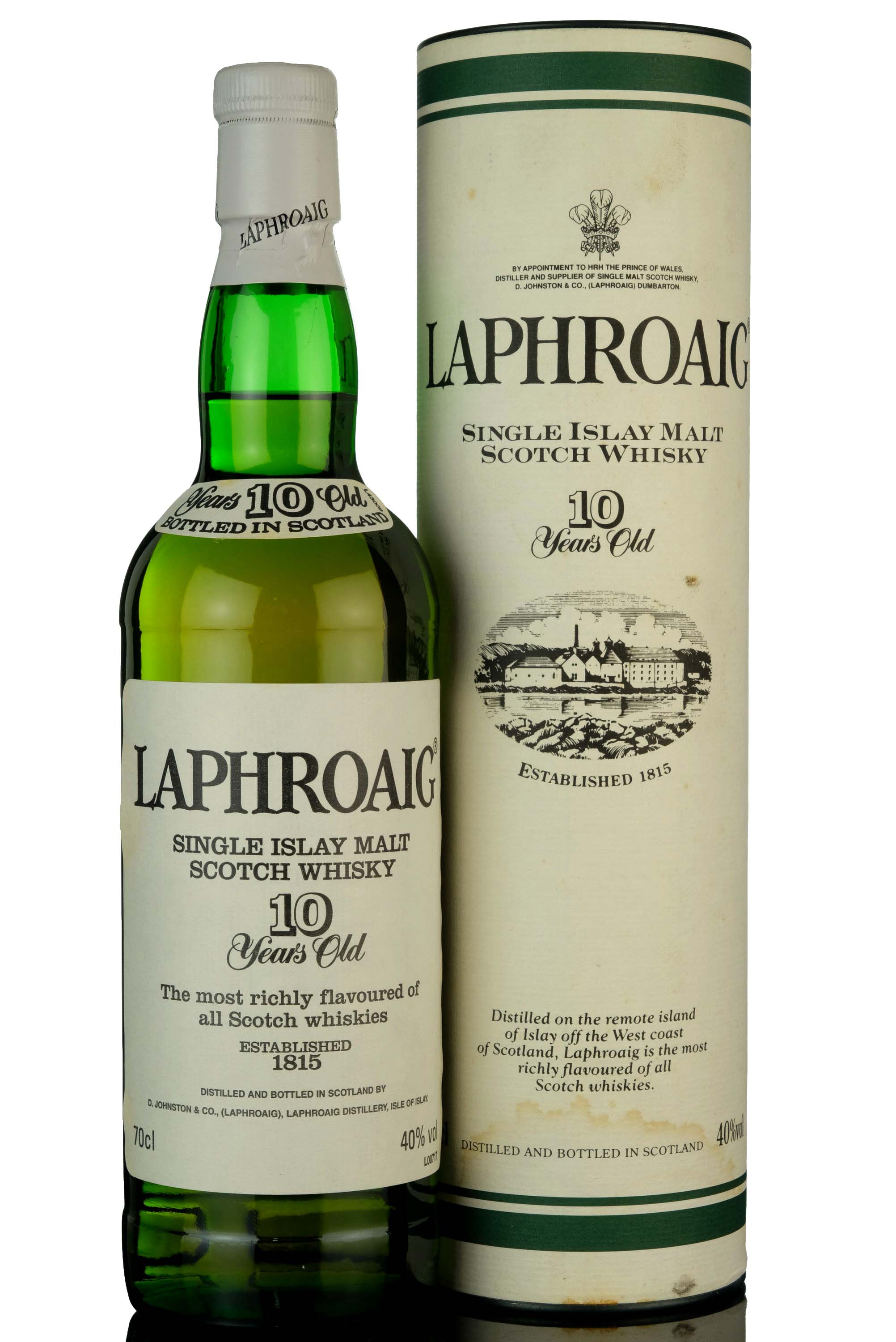 Laphroaig 10 Year Old - Late 1990s