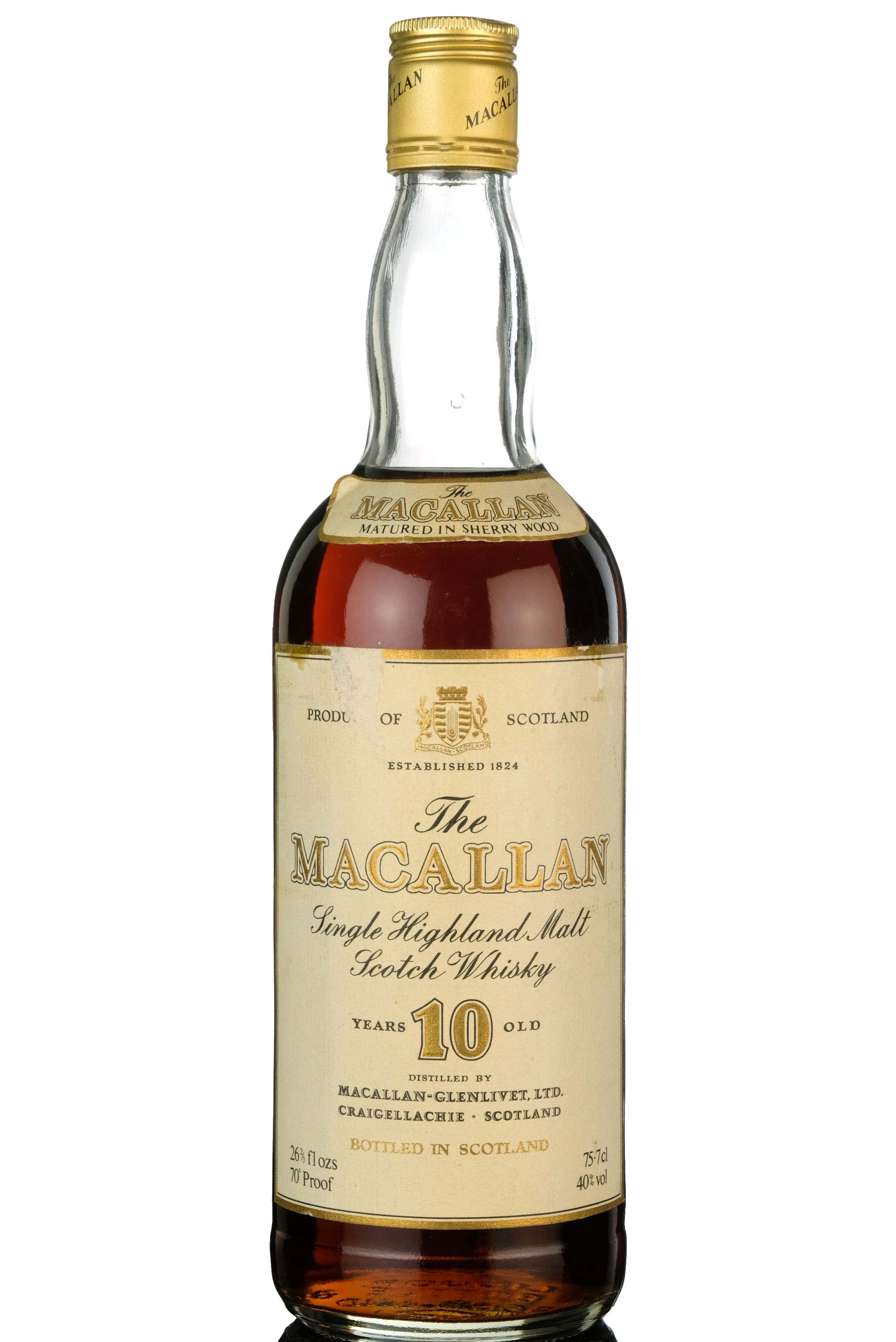 Macallan 10 Year Old - Late 1970s