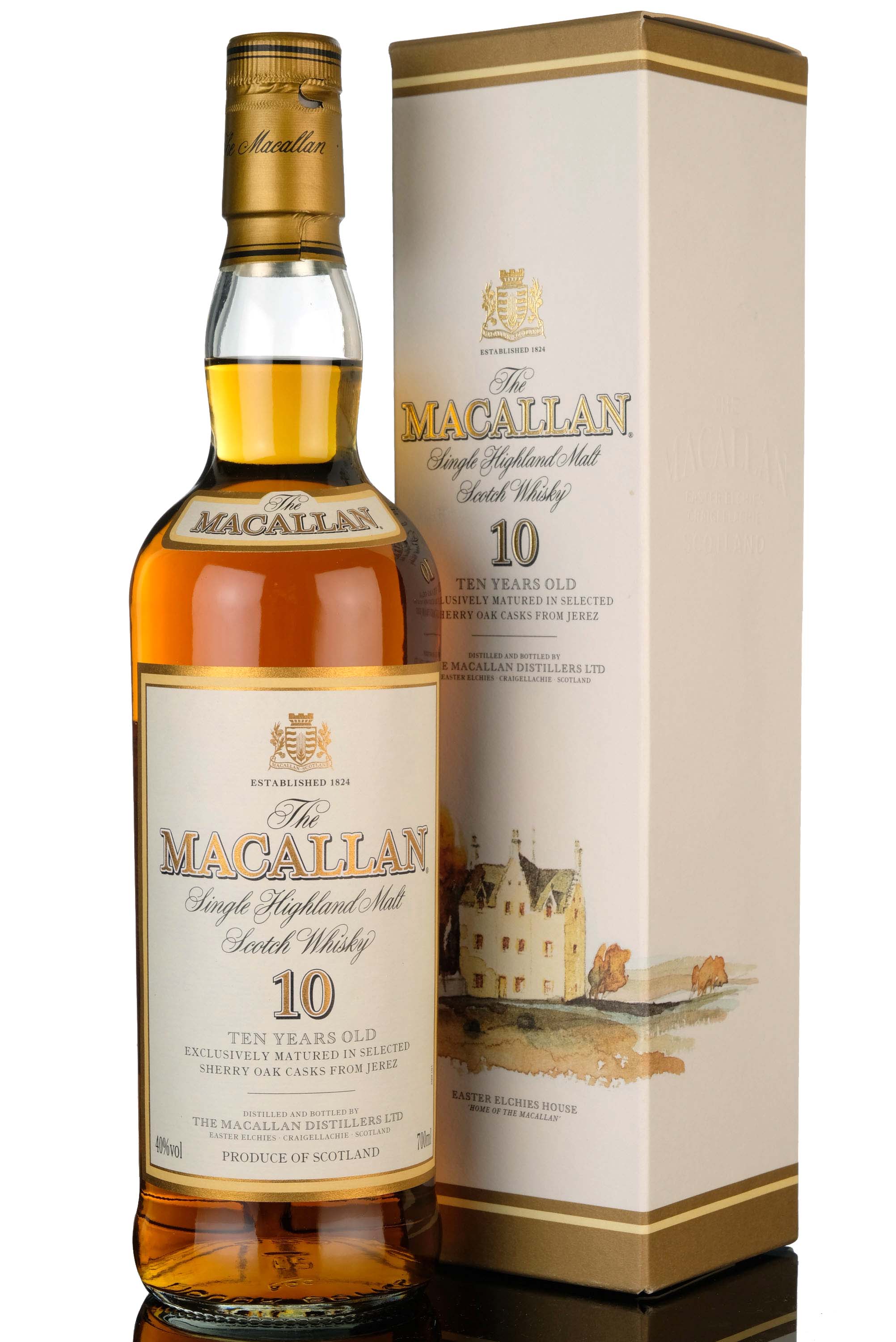 Macallan 10 Year Old - Sherry Casks - Early 2000s