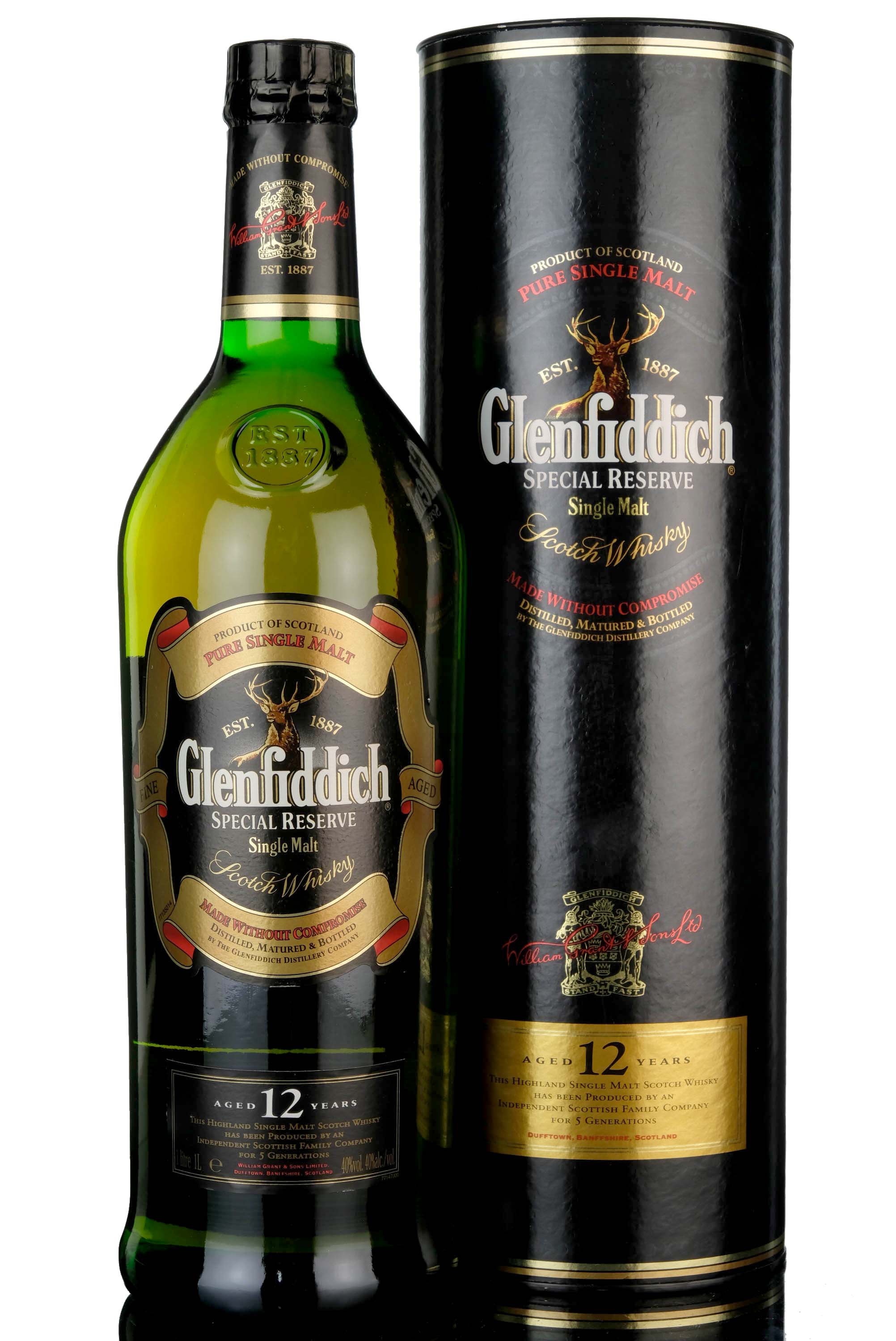 Glenfiddich 12 Year Old - Special Reserve - 1 Litre