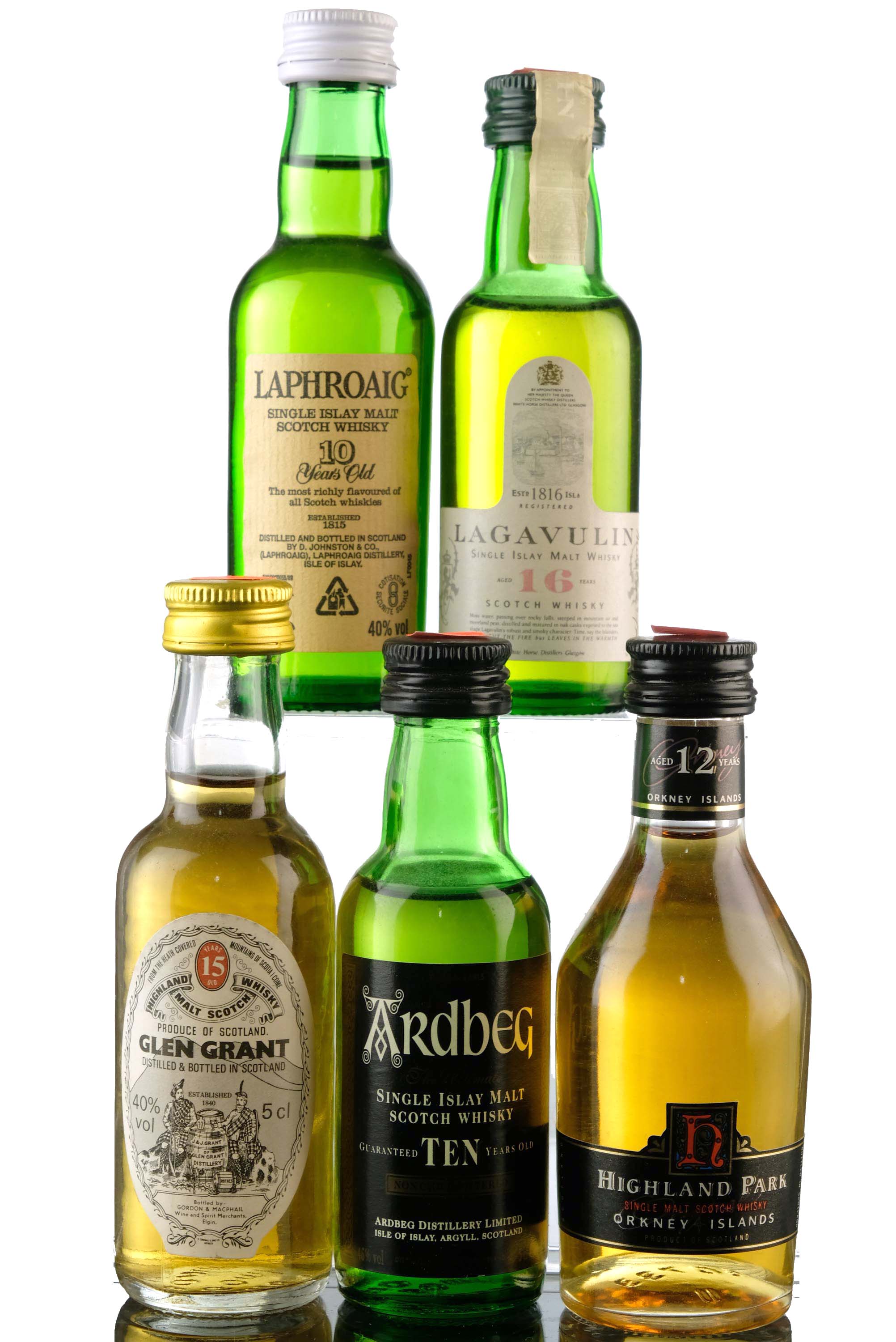 5 x Malt Miniatures