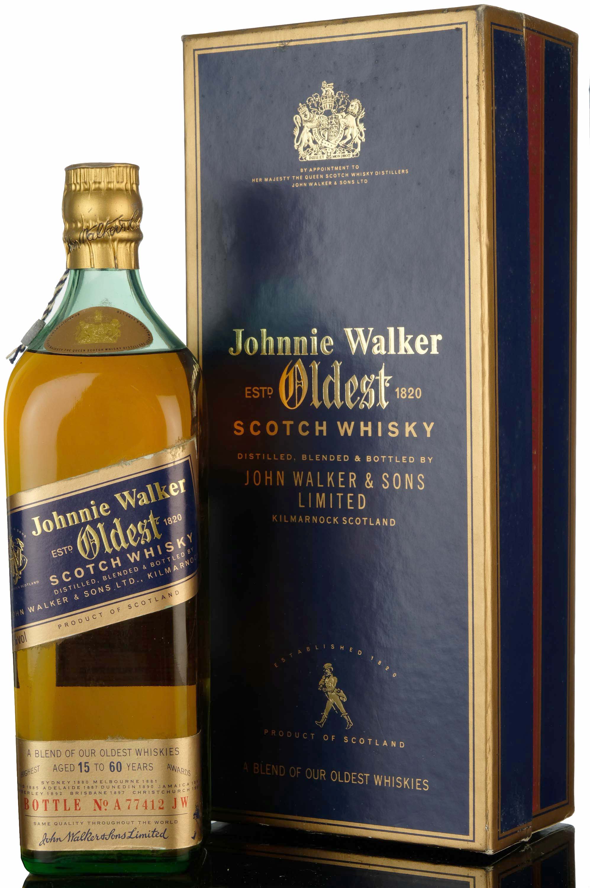 Johnnie Walker Oldest - 1980s