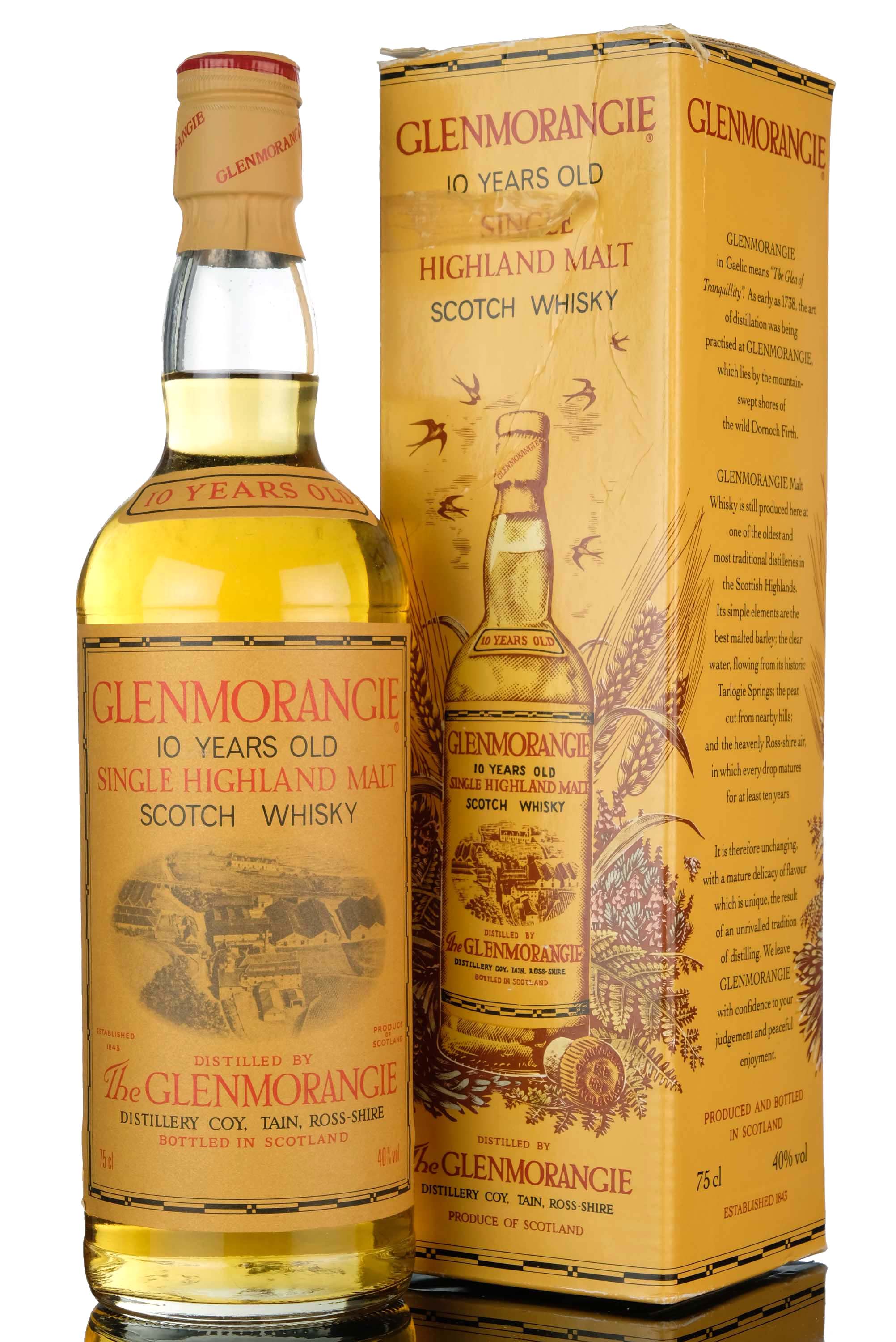 Glenmorangie 10 Year Old - Circa 1990