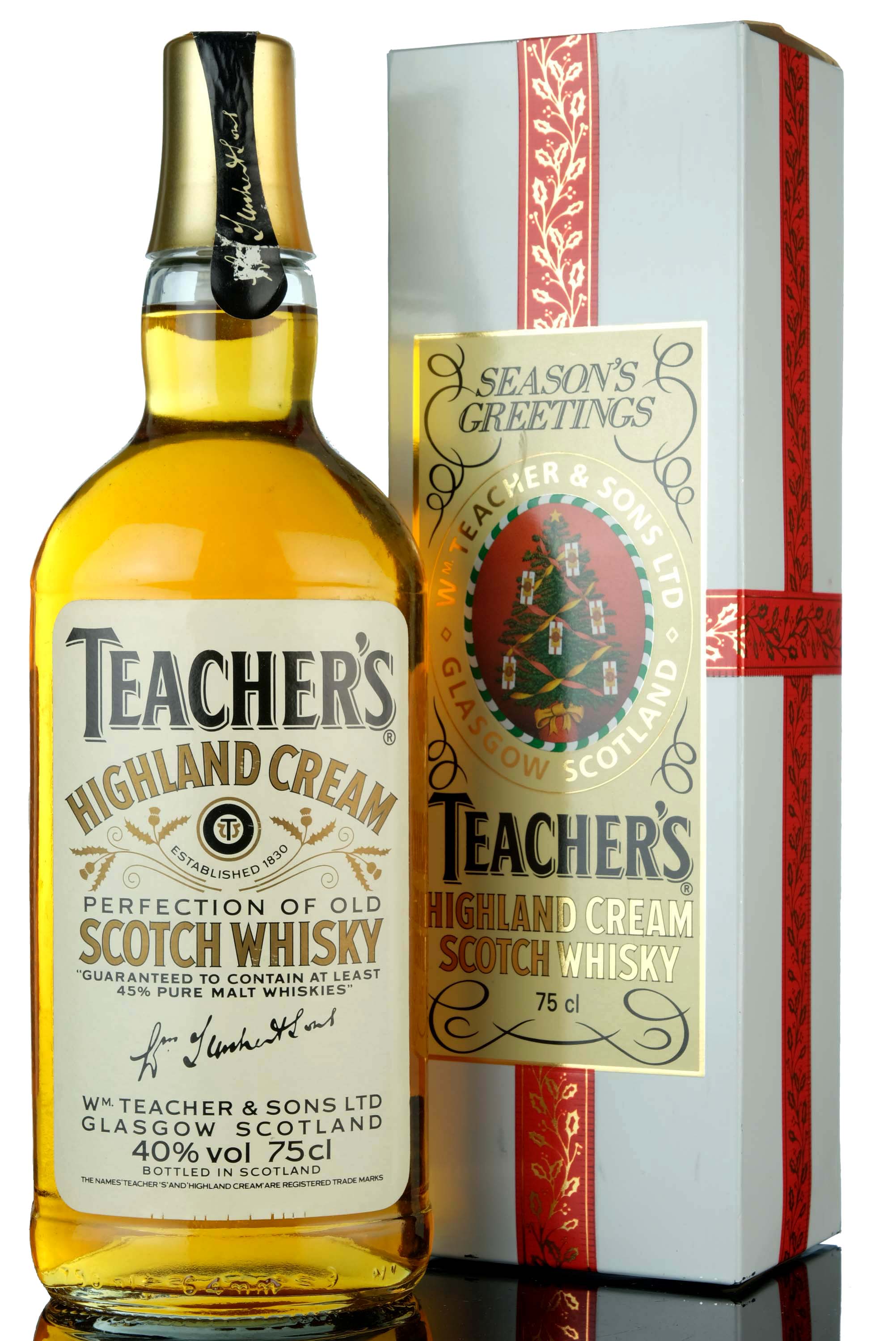 Teachers Highland Cream - 1980s