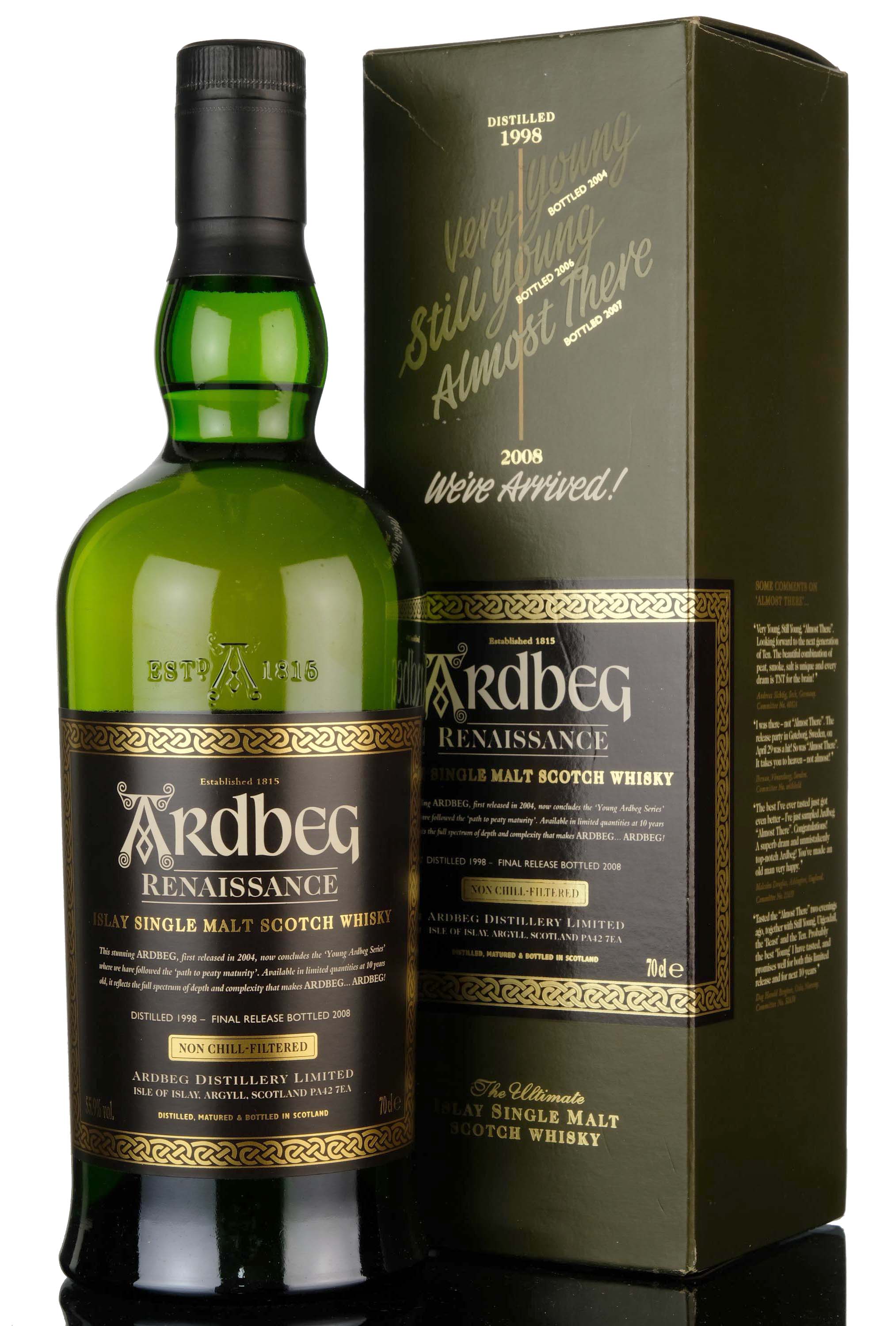 Ardbeg 1998-2008 - Renaissance