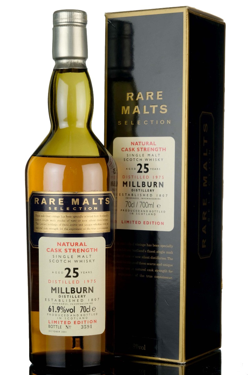 Millburn 1975-2001 - 25 Year Old - Rare Malts 61.9%