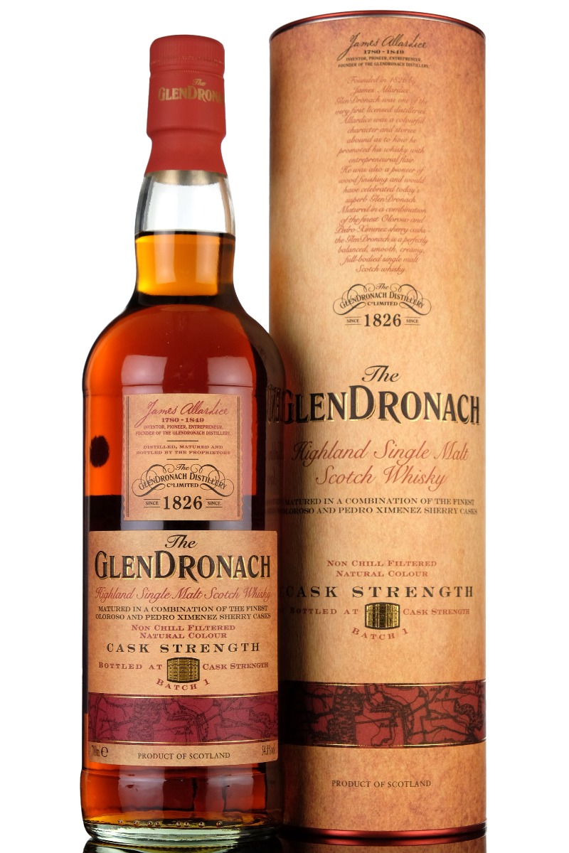 Glendronach Batch 1 - Cask Strength