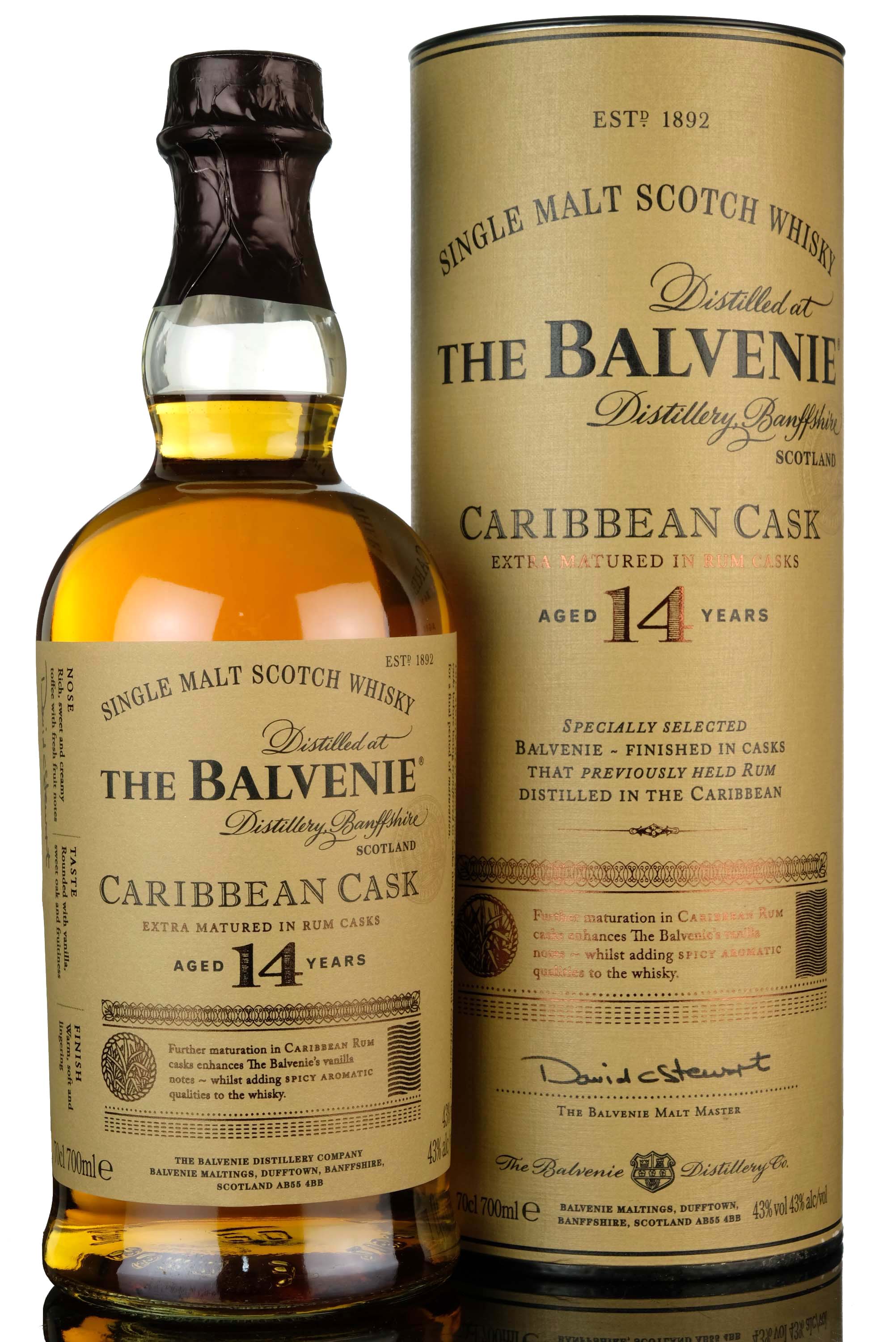 Balvenie 14 Year Old - Caribbean Cask