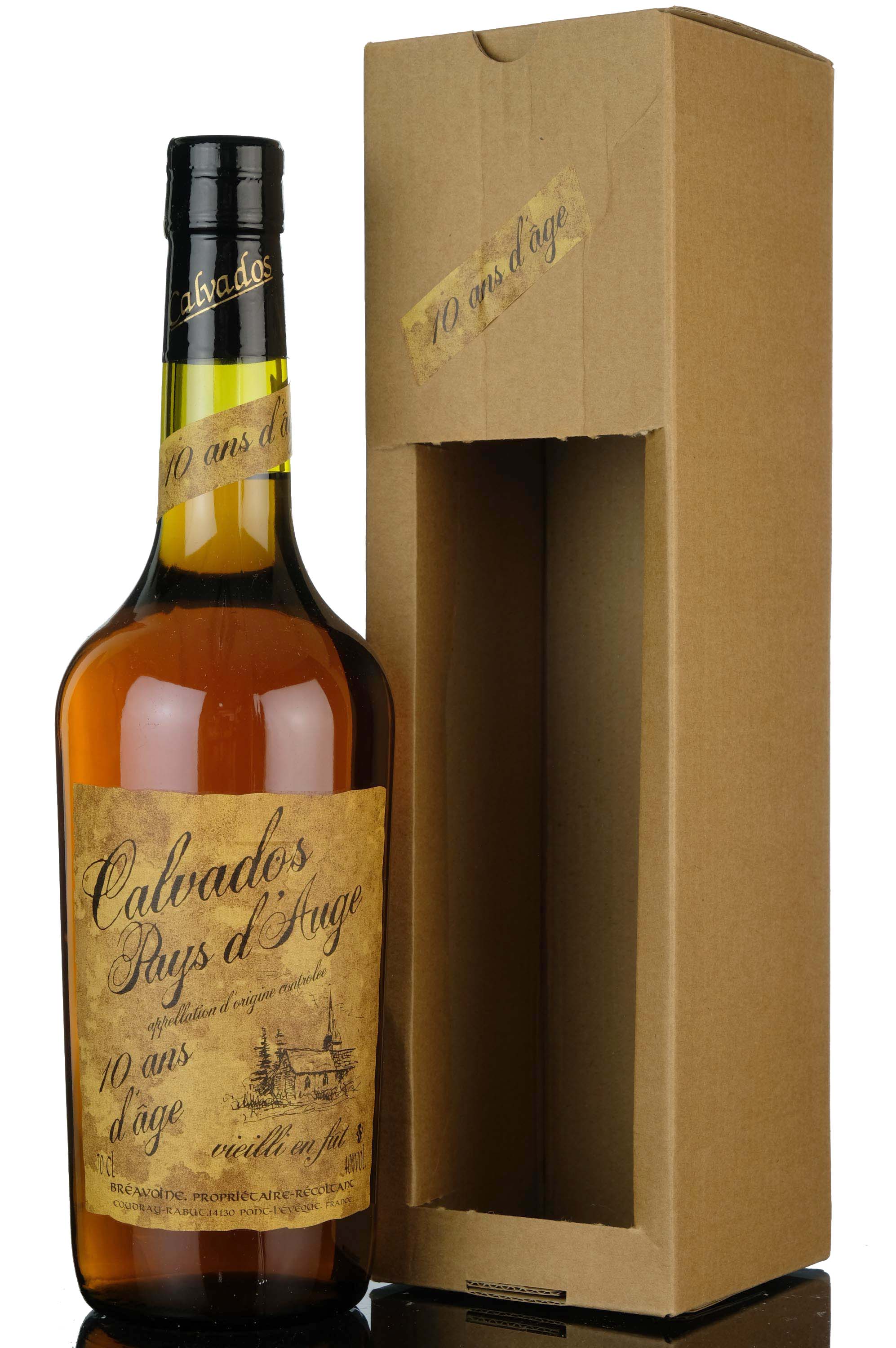 Calvados 10 Year Old
