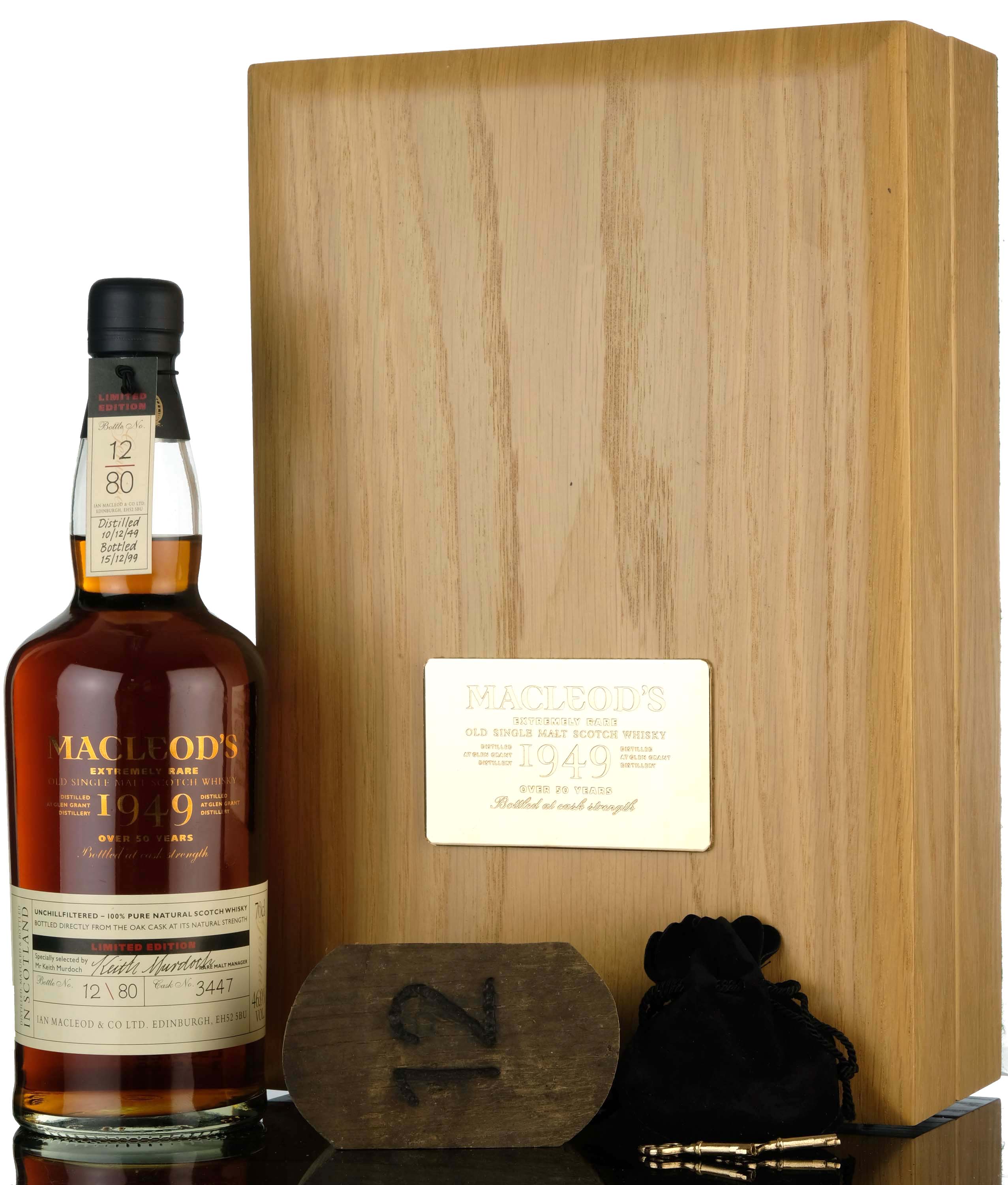 Glen Grant 1949-1999 - 50 Year Old - Ian Macleods - Oloroso Sherry