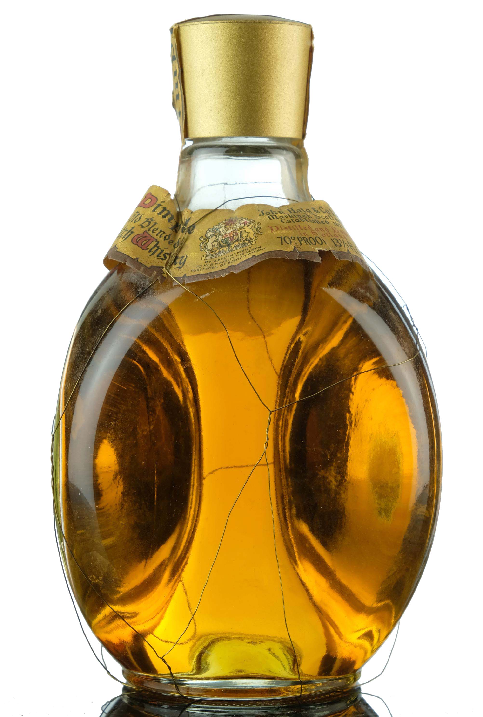 Haigs Dimple - 1970s - Half Bottle