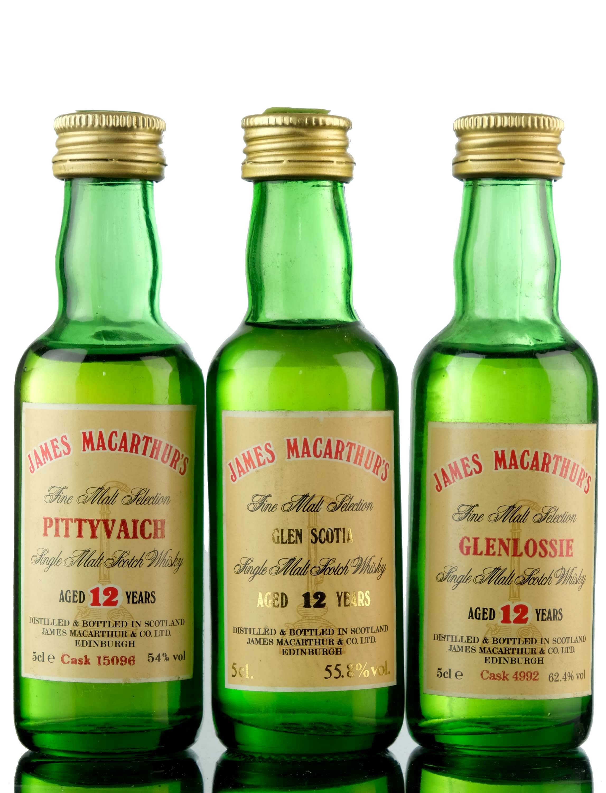 3 x James MacArthurs Miniatures