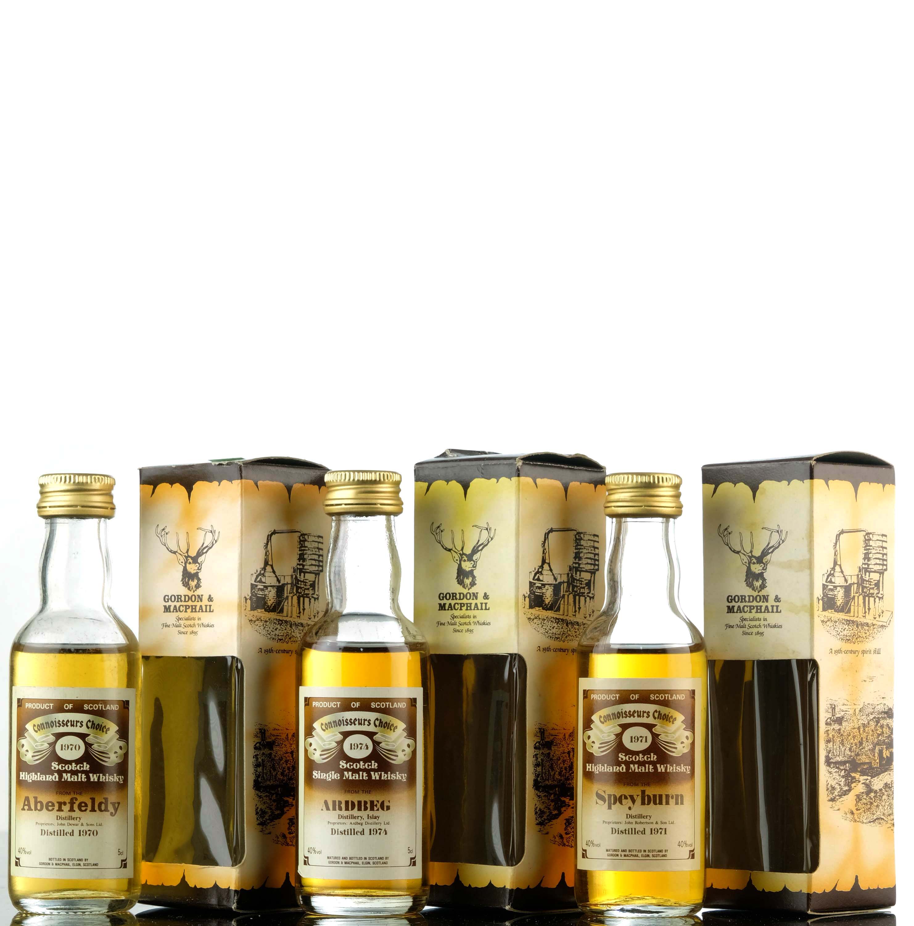 3 x Connoisseurs Choice Miniatures