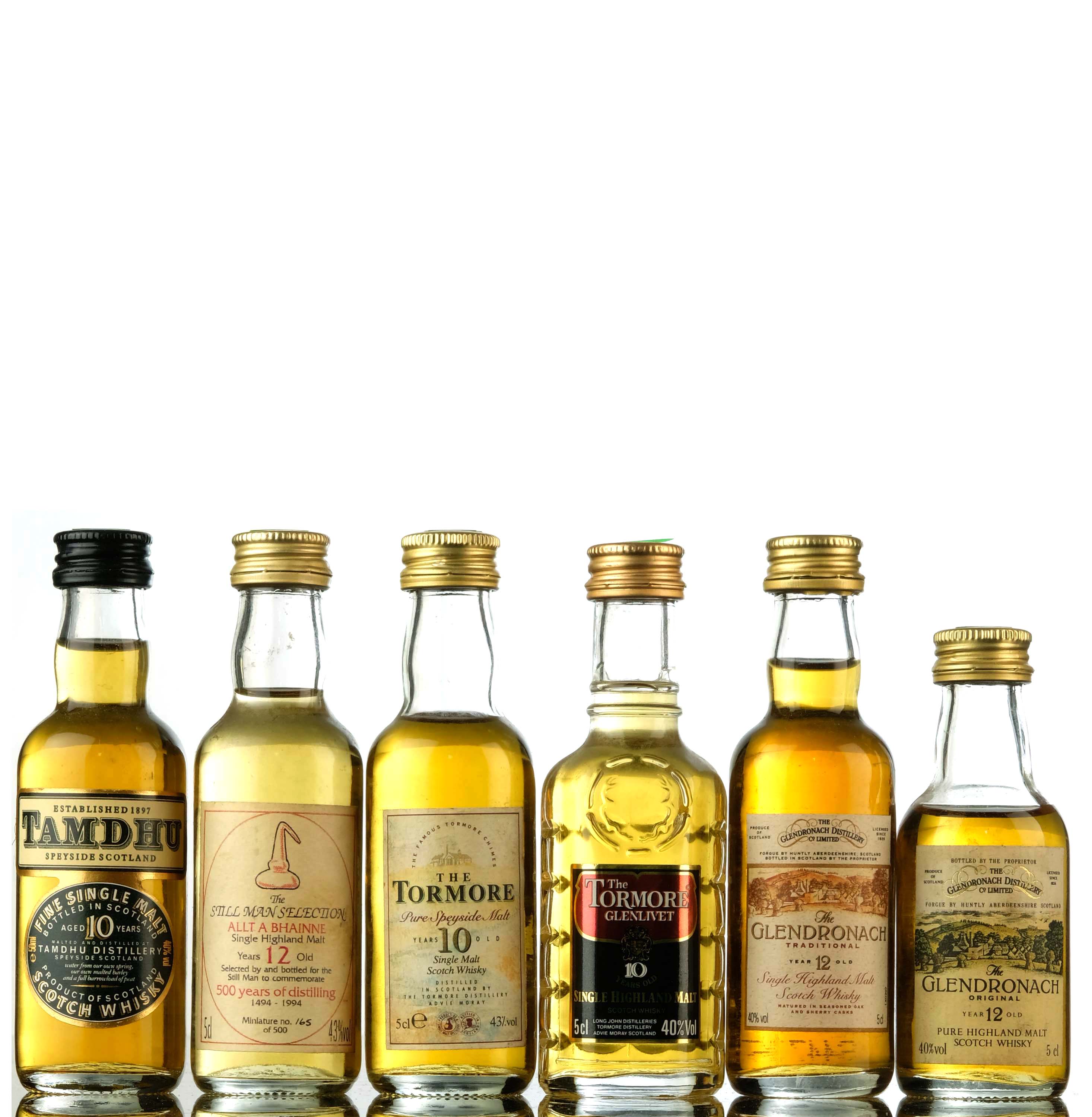 6 x Malt Miniatures