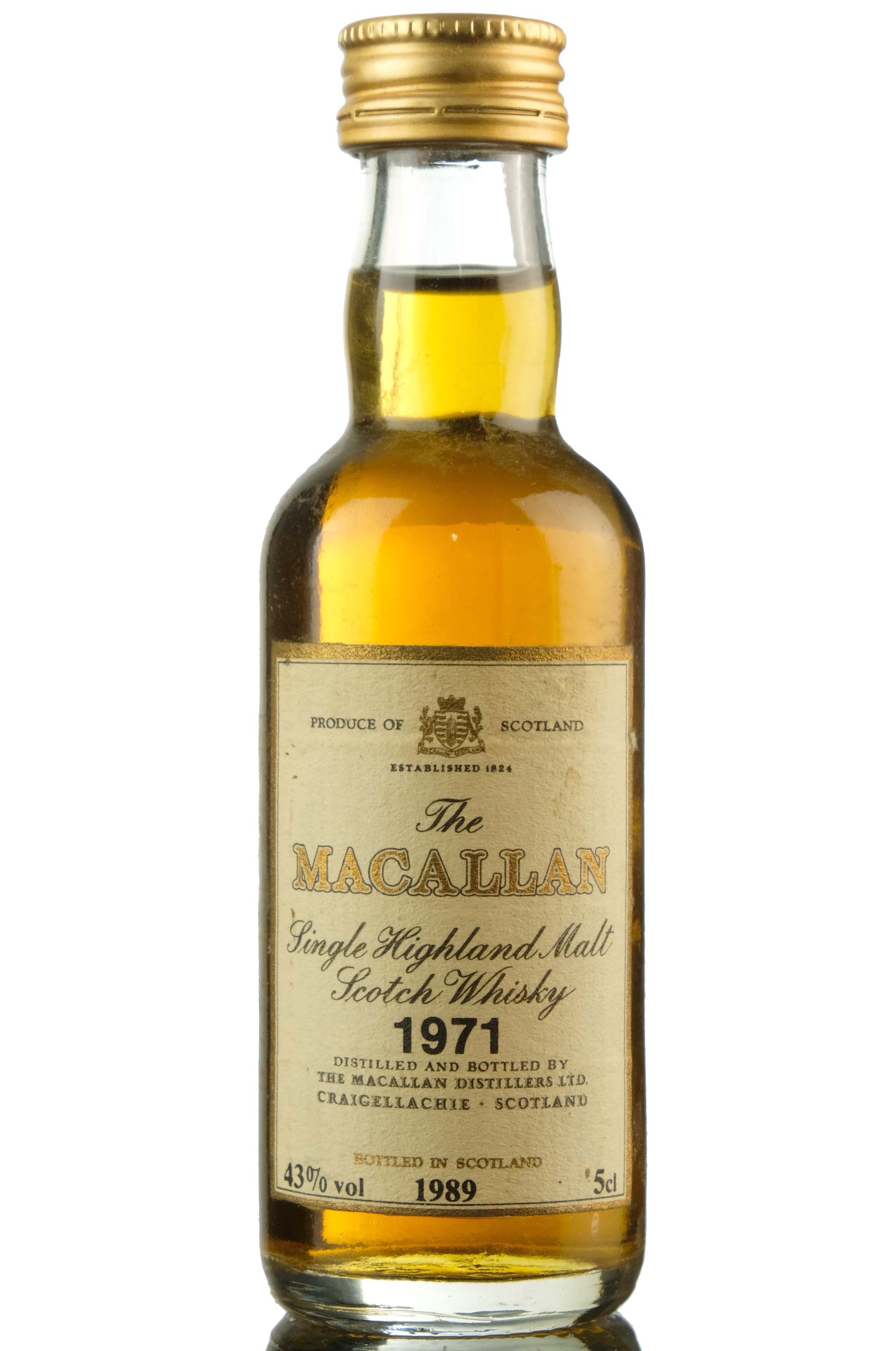 Macallan 1971-1989 Miniature