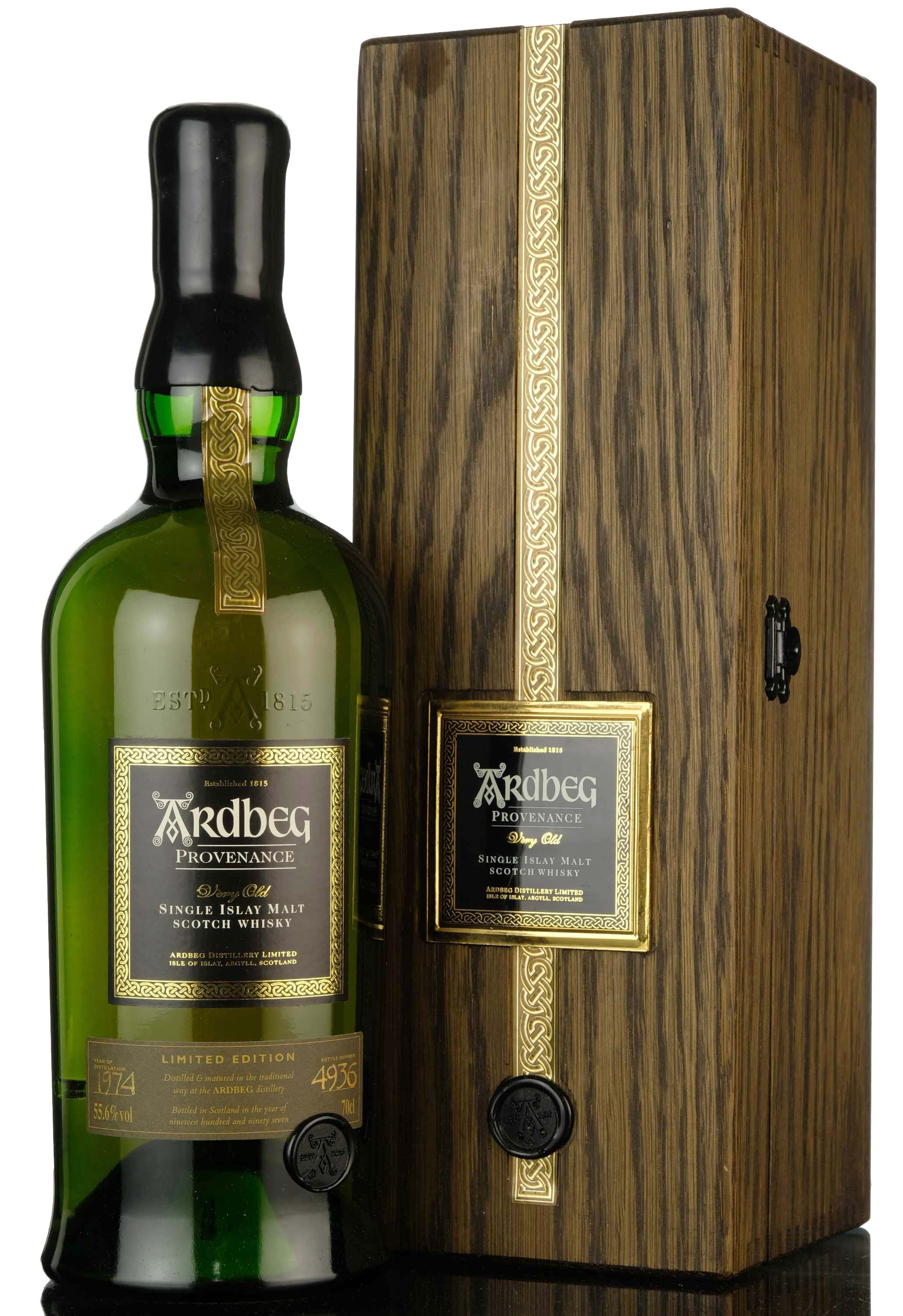 Ardbeg 1974 - Provenance 1st Edition - 55.6%