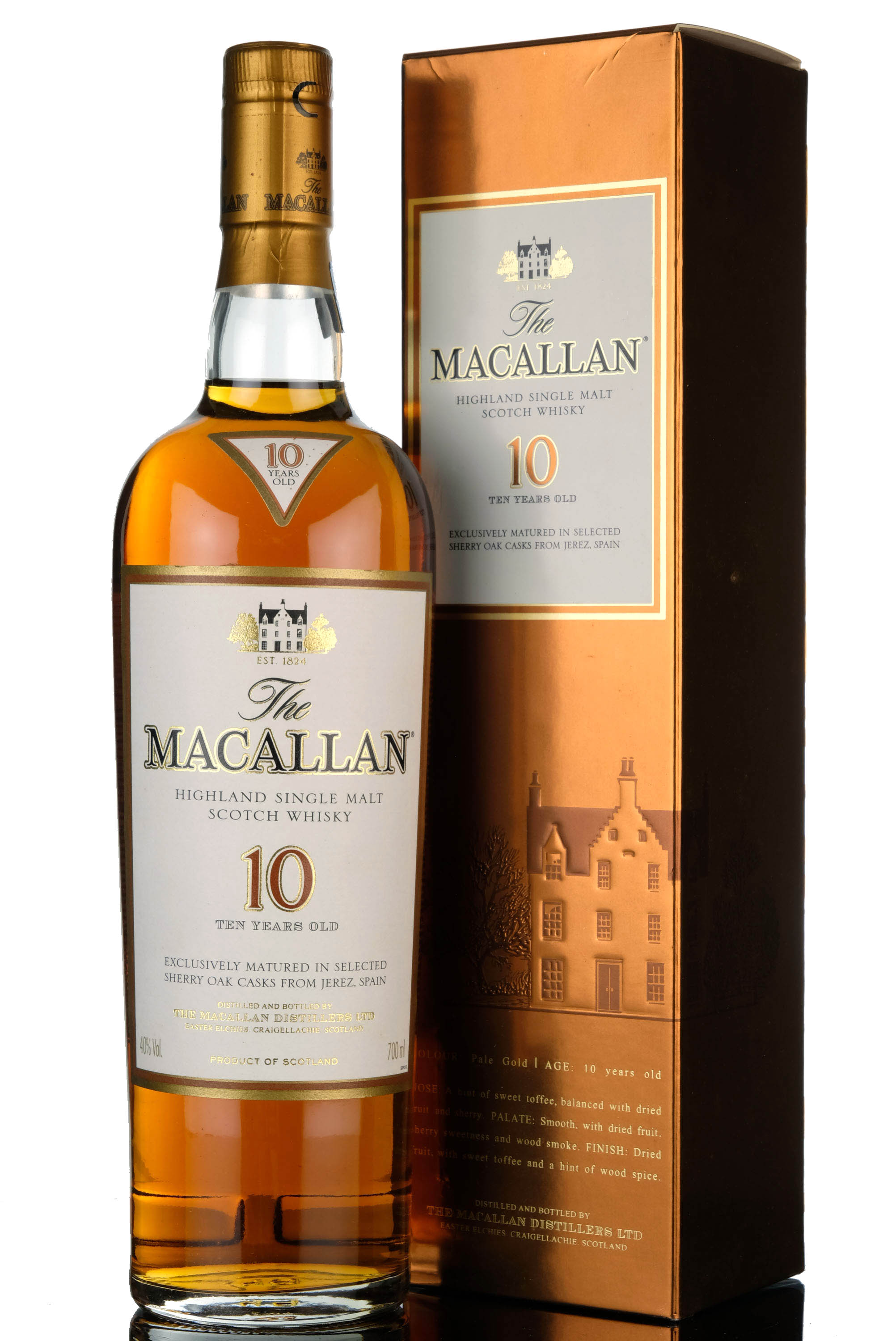 Macallan 10 Year Old - Sherry Casks - Mid 2000s